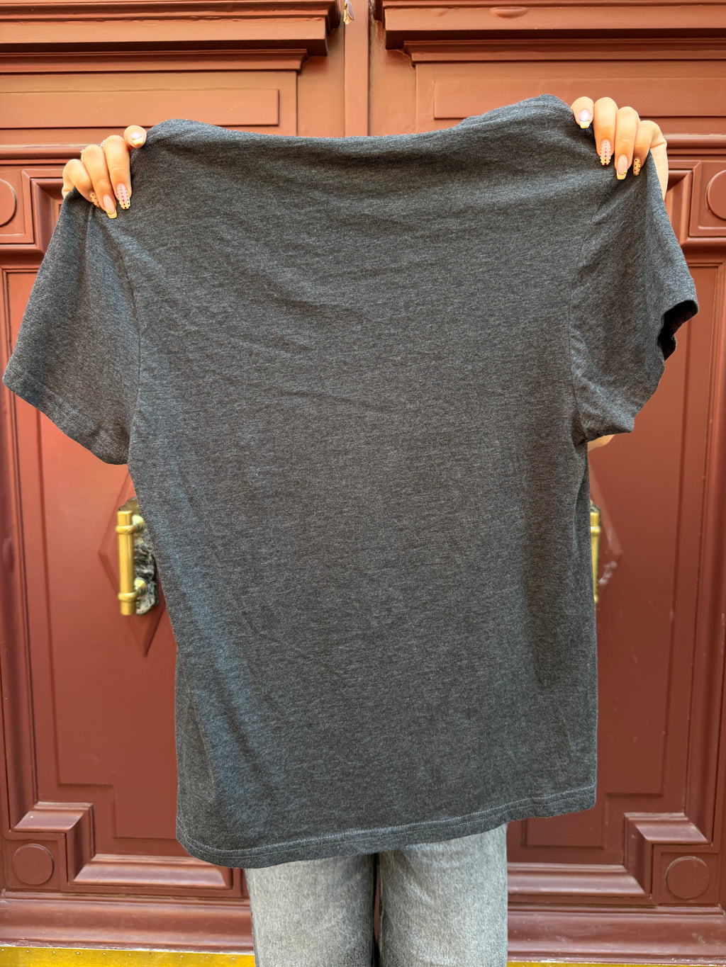 T-shirt gris Nirvana