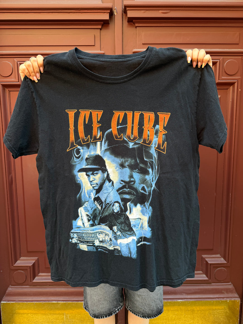 T-shirt noir Ice Cube