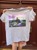 T-shirt violet Ice Cube