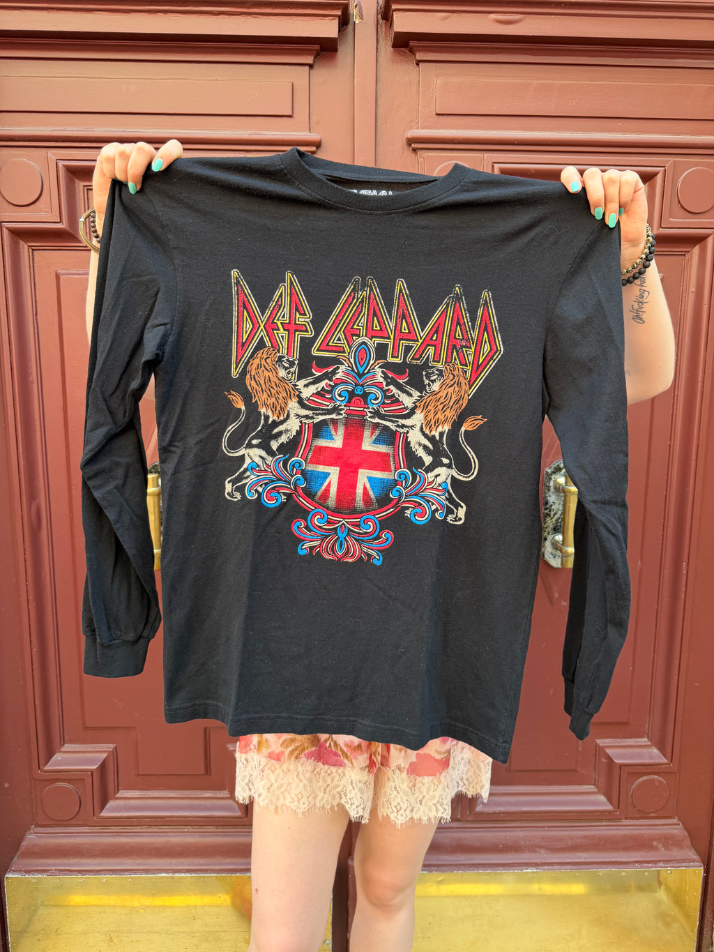 T-shirt noir Def Lepard