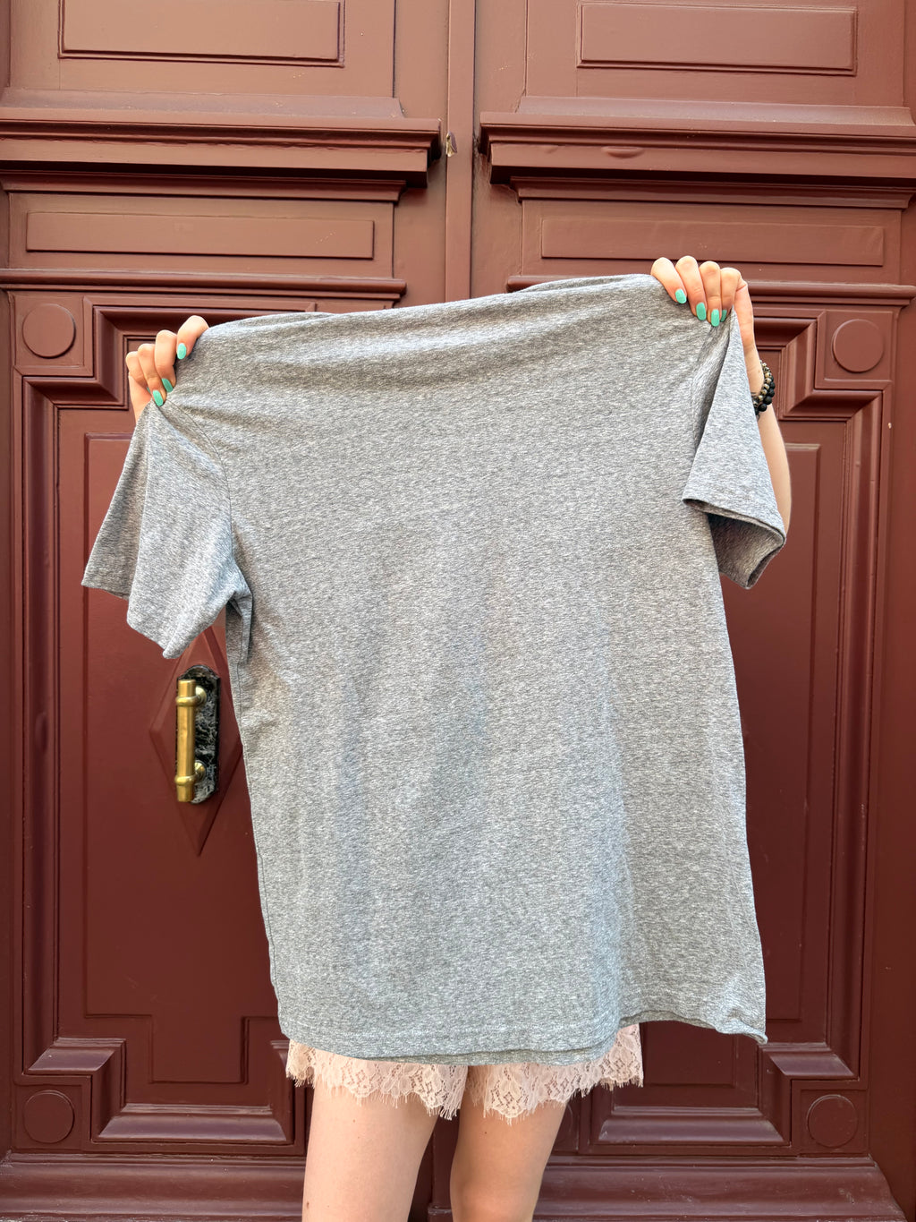 T-shirt gris Mickey