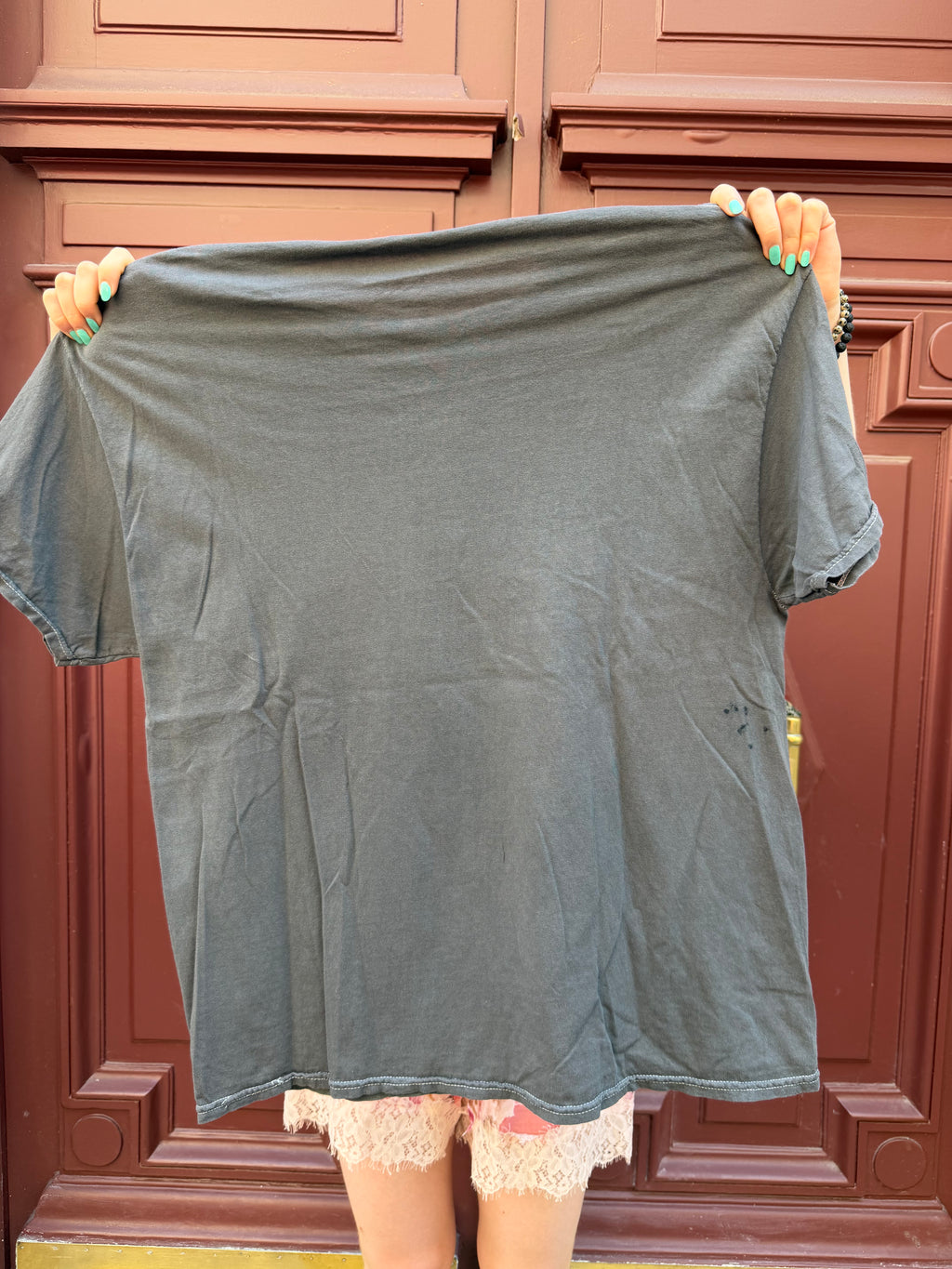 T-shirt gris Nirvana