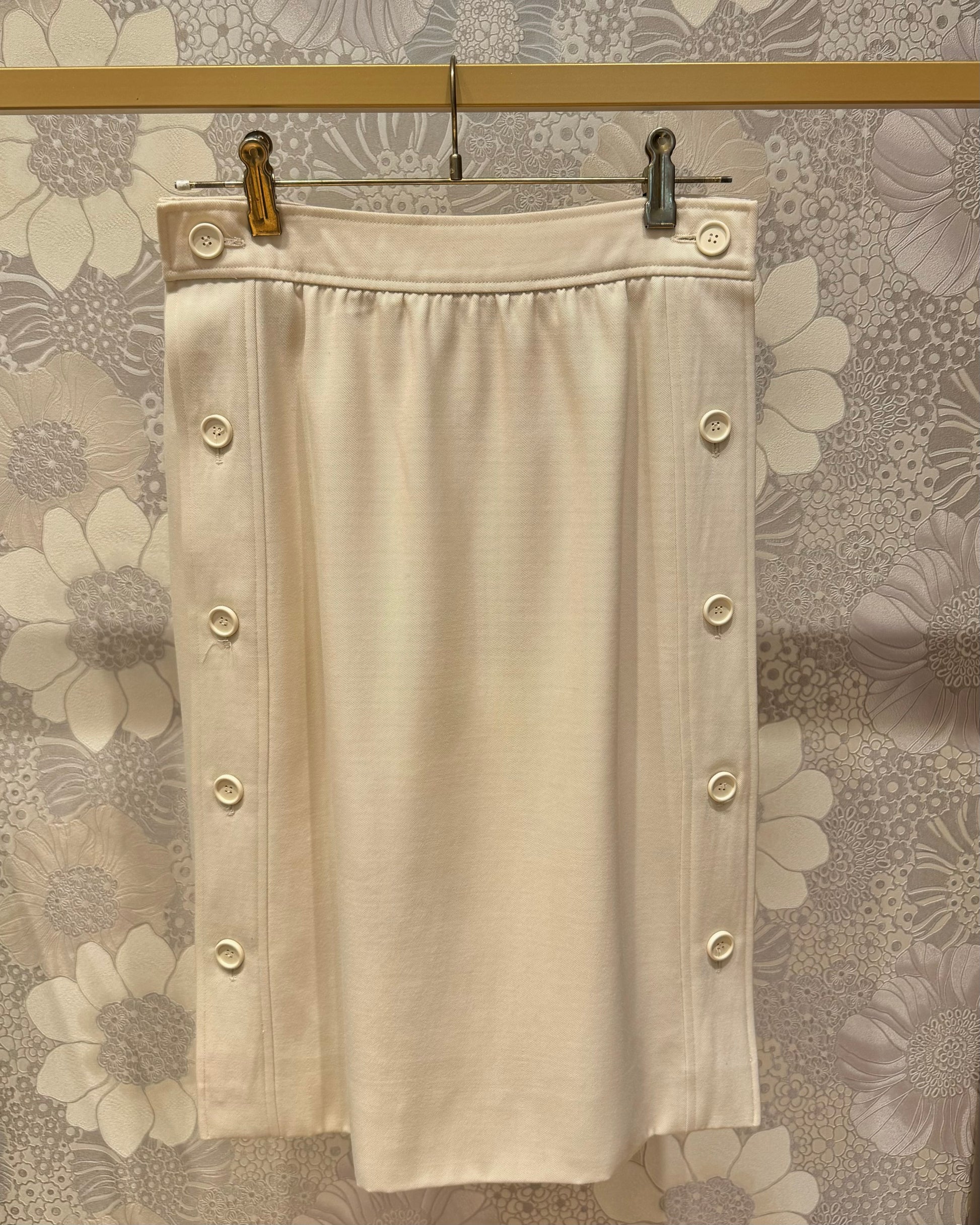 Jupe beige Yves Saint Laurent
