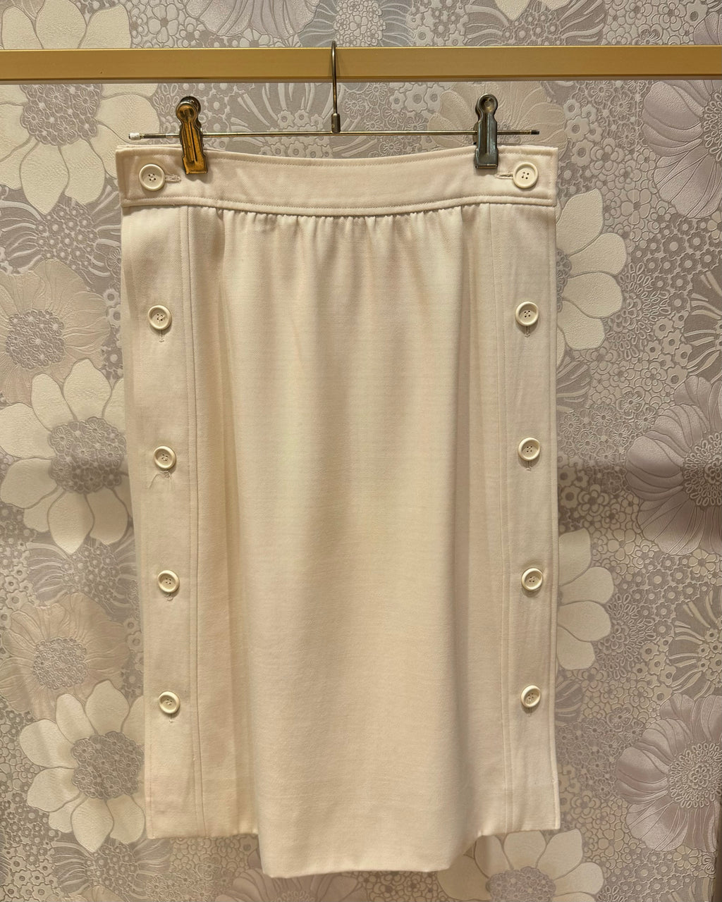 Jupe beige Yves Saint Laurent