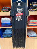 Robe upcyclée « Hug Life »