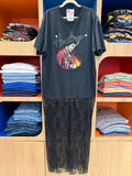 Robe upcyclée « Jimi Hendrix »