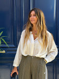 Blouse blanche fluide