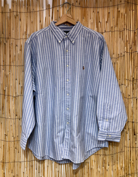 Chemise rayee Ralph Lauren Le Vintage de Julie