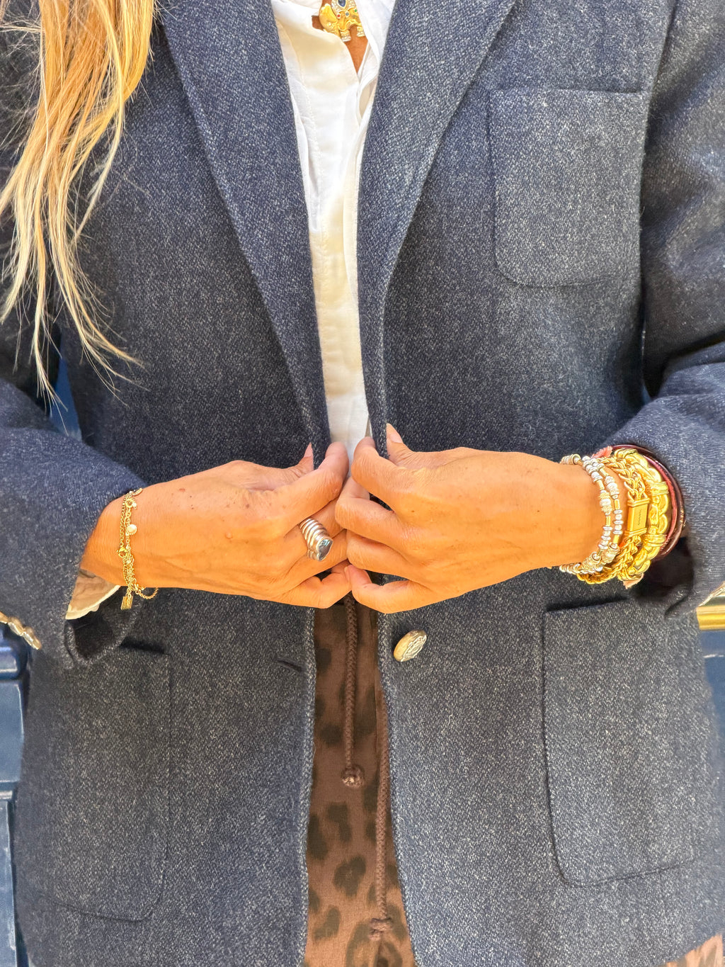 Blazer Ralph Lauren en laine gris anthracite