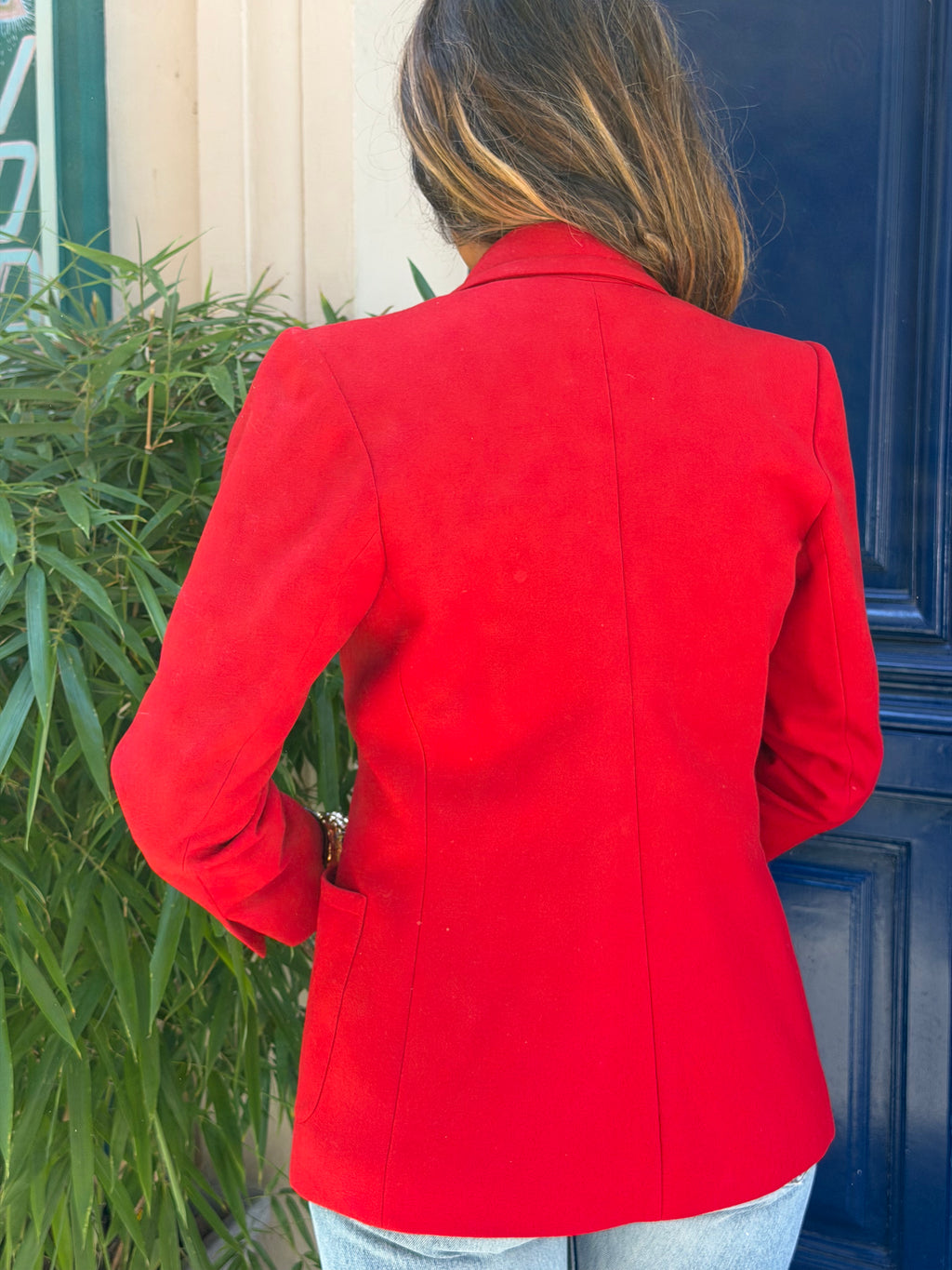 Veste YSL Variation rouge