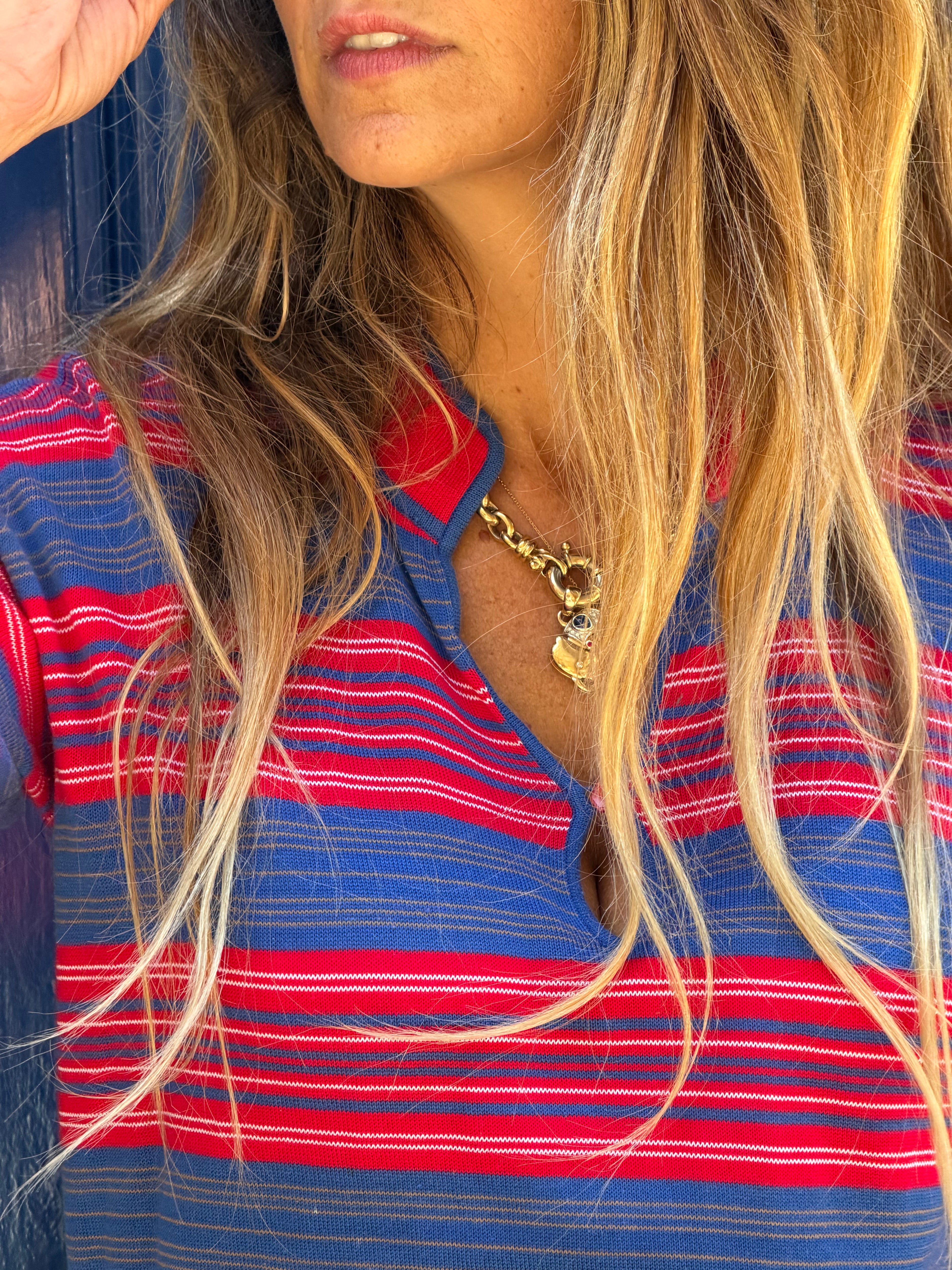 Pull Yves Saint Laurent Tricot rayé