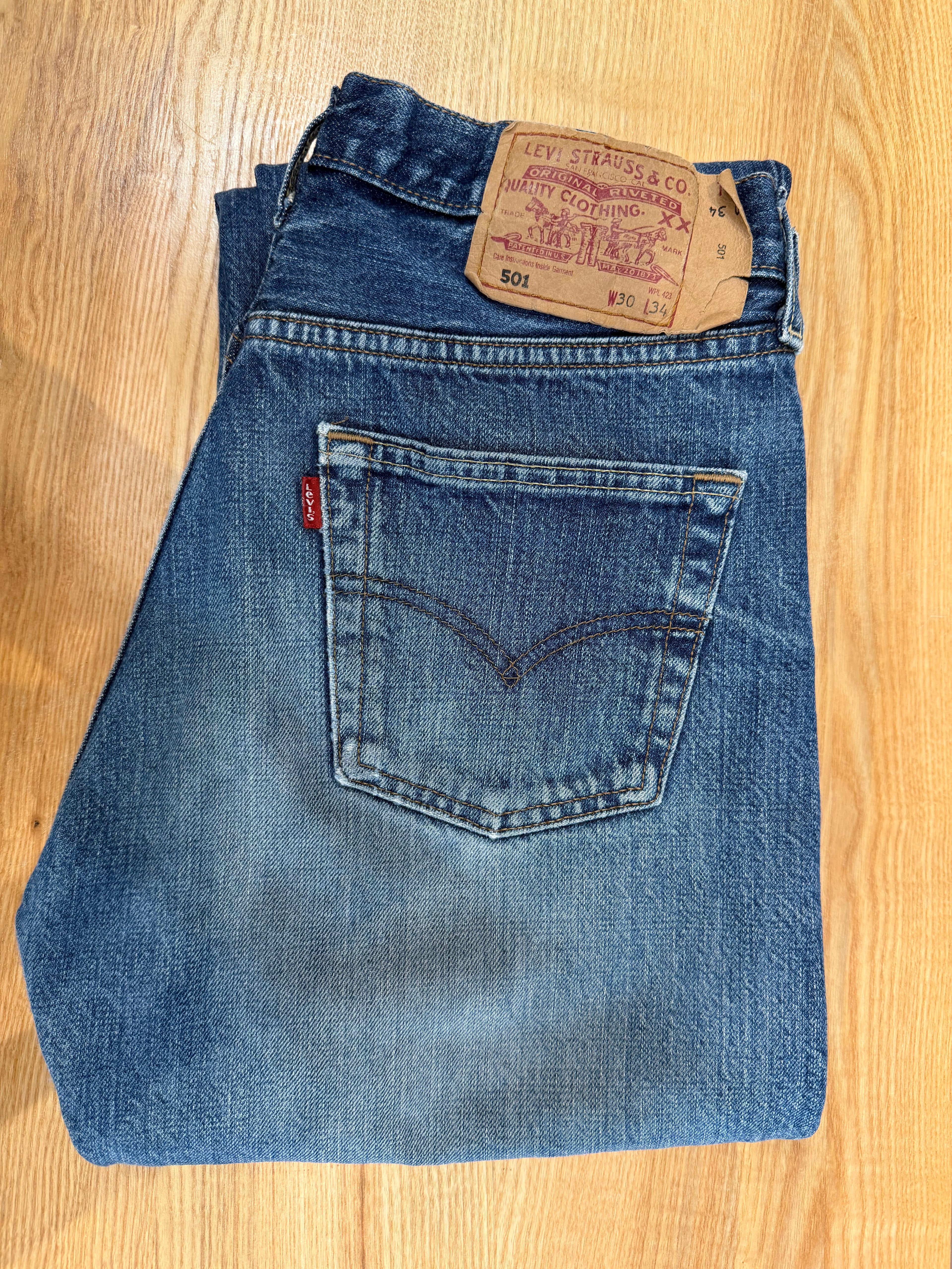 Jeans Levi's 501 W30 L34 - Numero H3