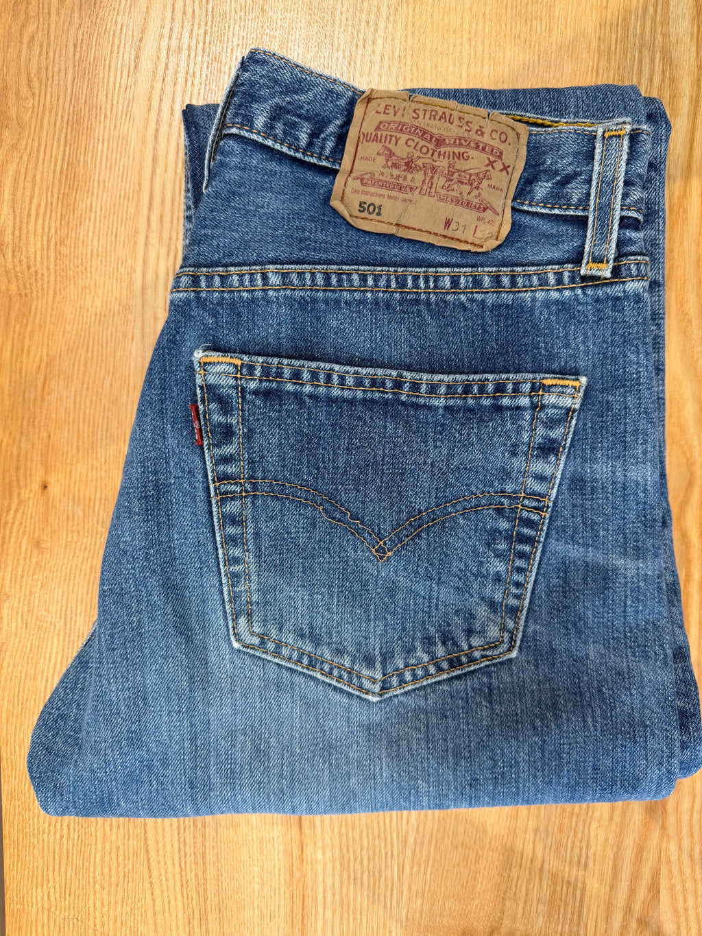 Jeans Levi's 501 W31 L32 - numéro H6