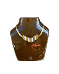 Collier Napier doré avec pendentif
