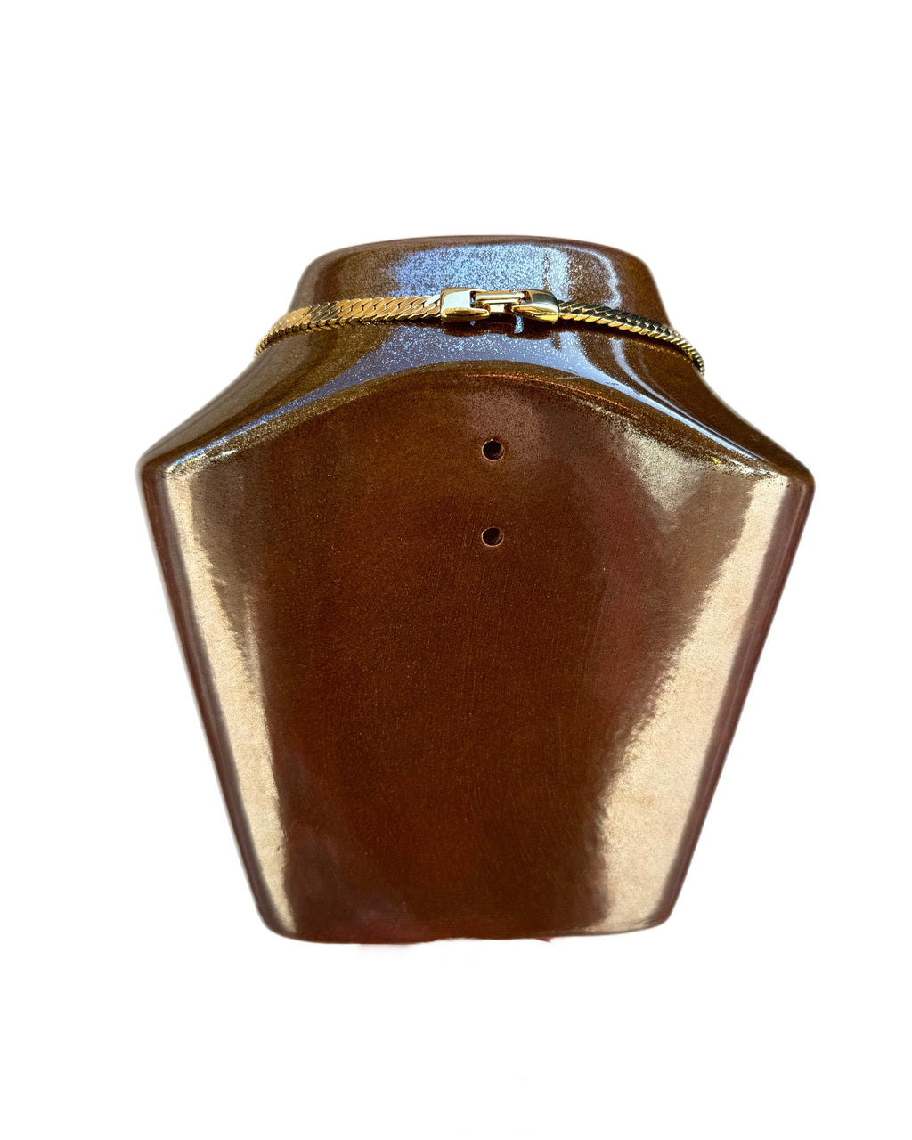 Collier Napier doré avec pendentif