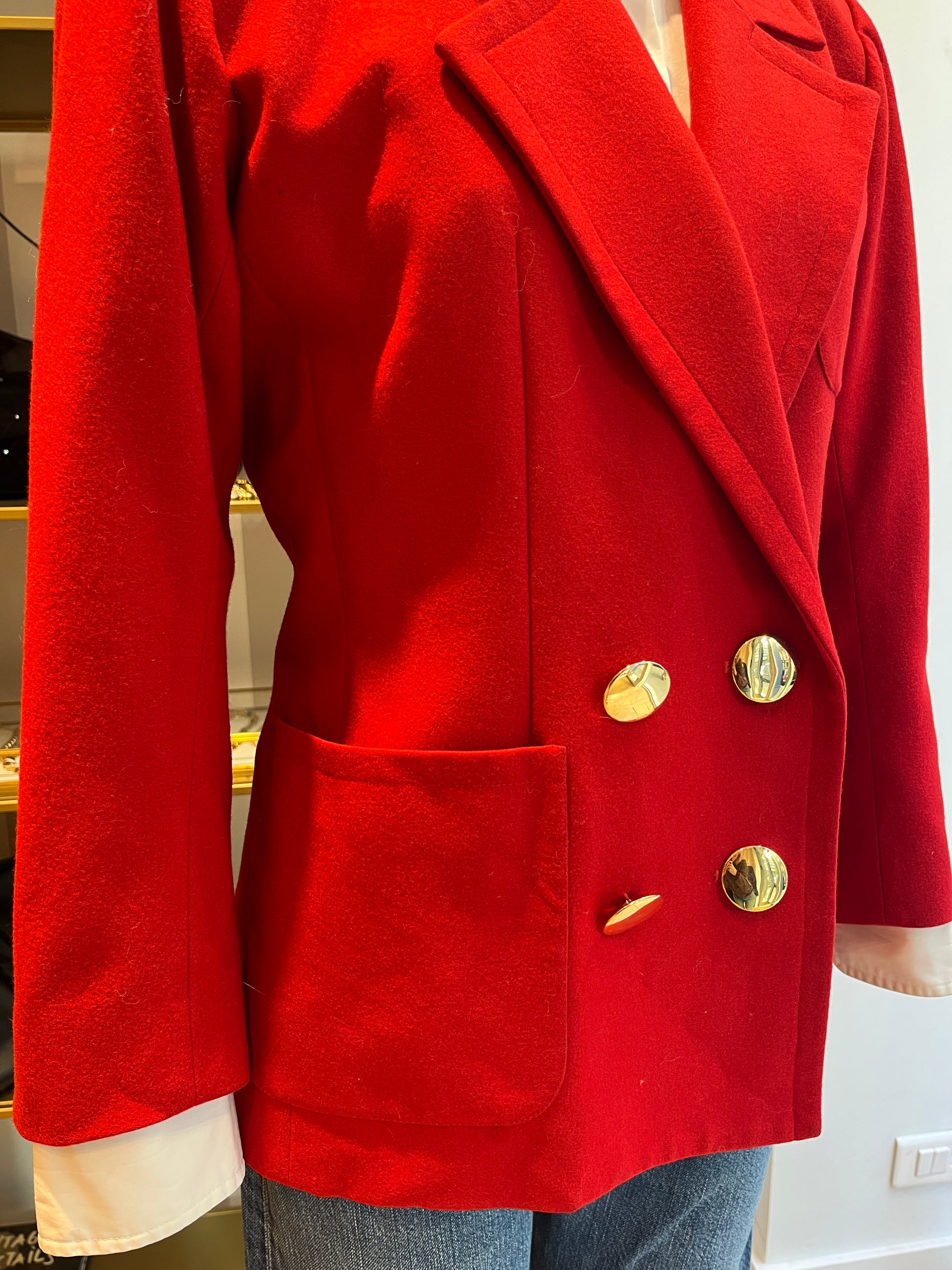 Veste YSL Variation rouge