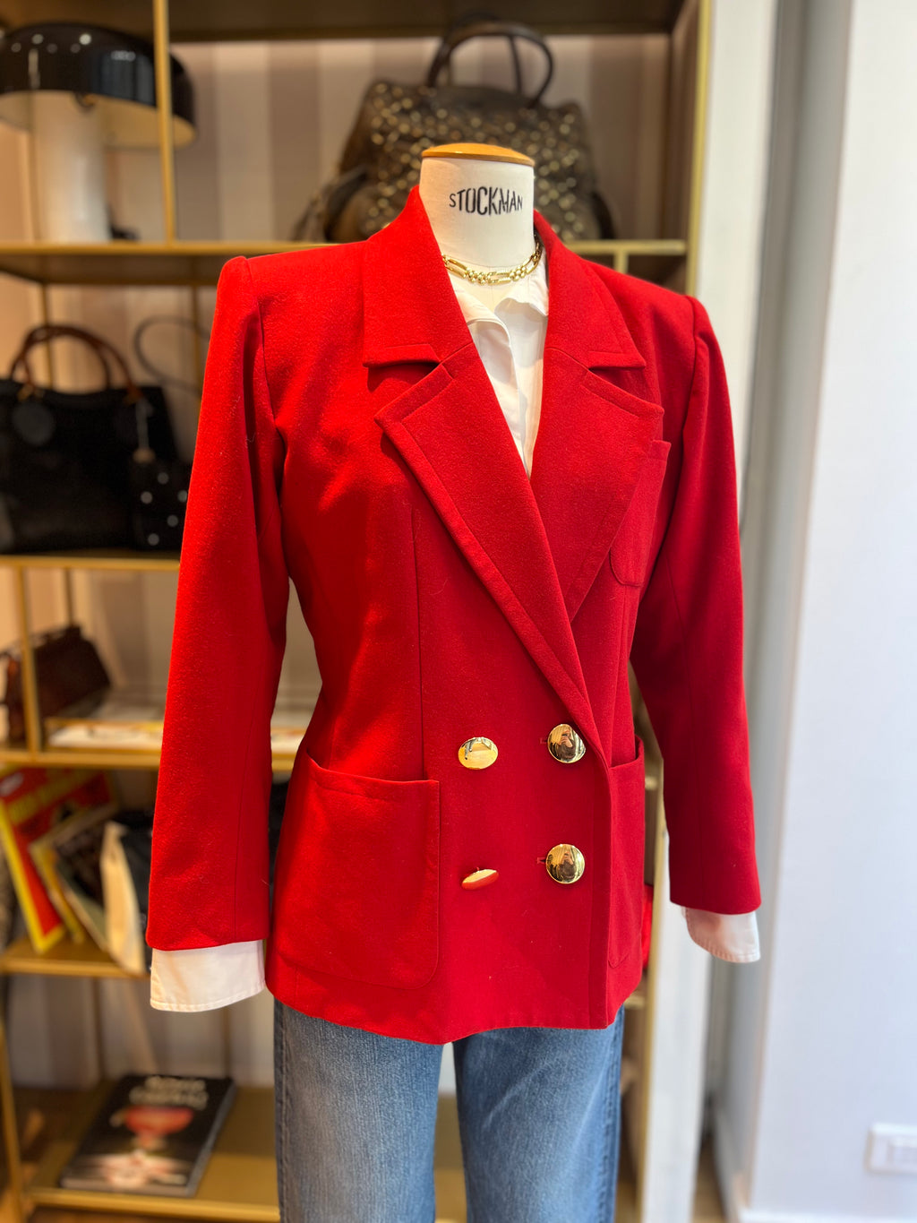 Veste YSL Variation rouge