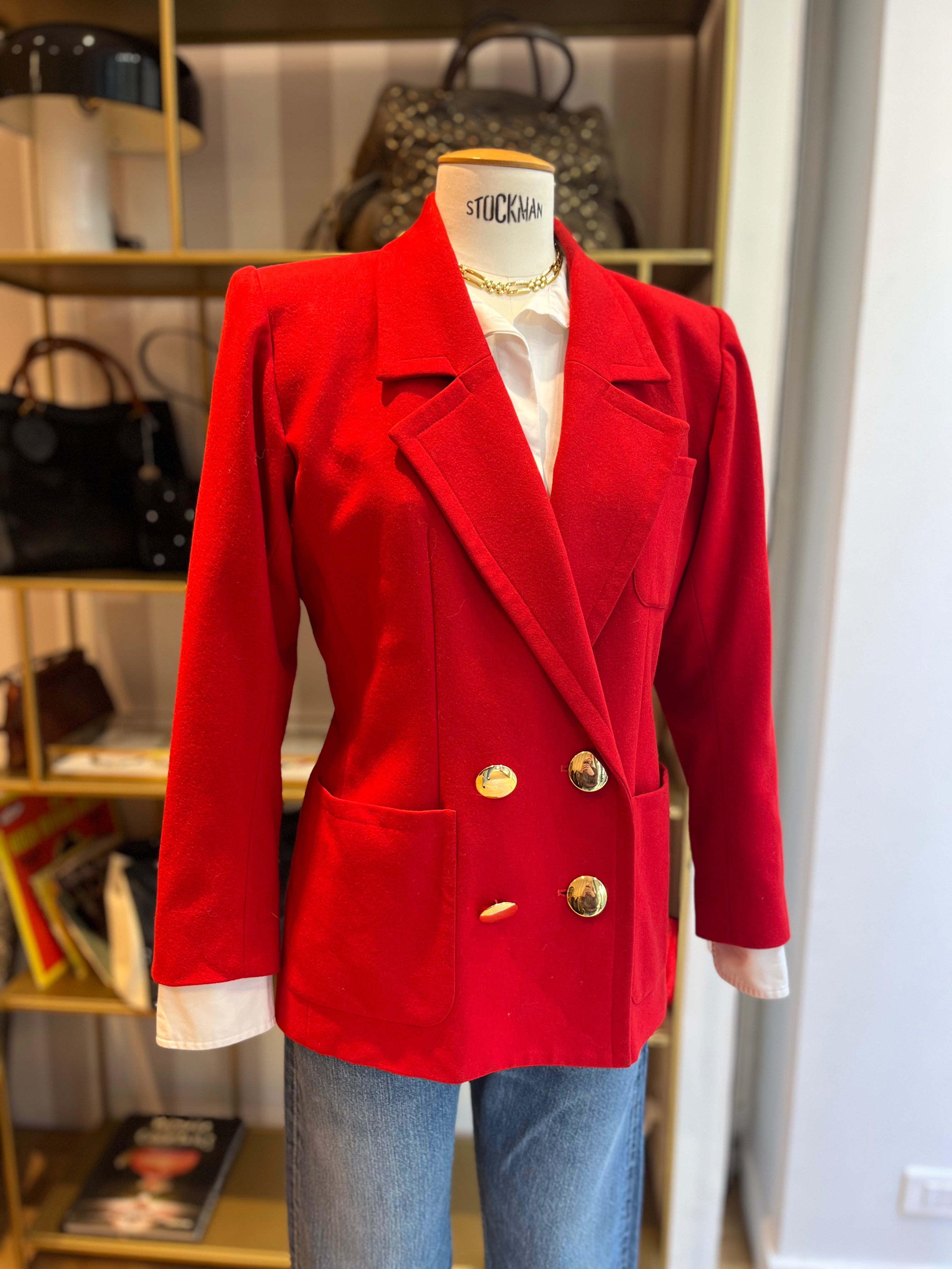 Veste YSL Variation rouge