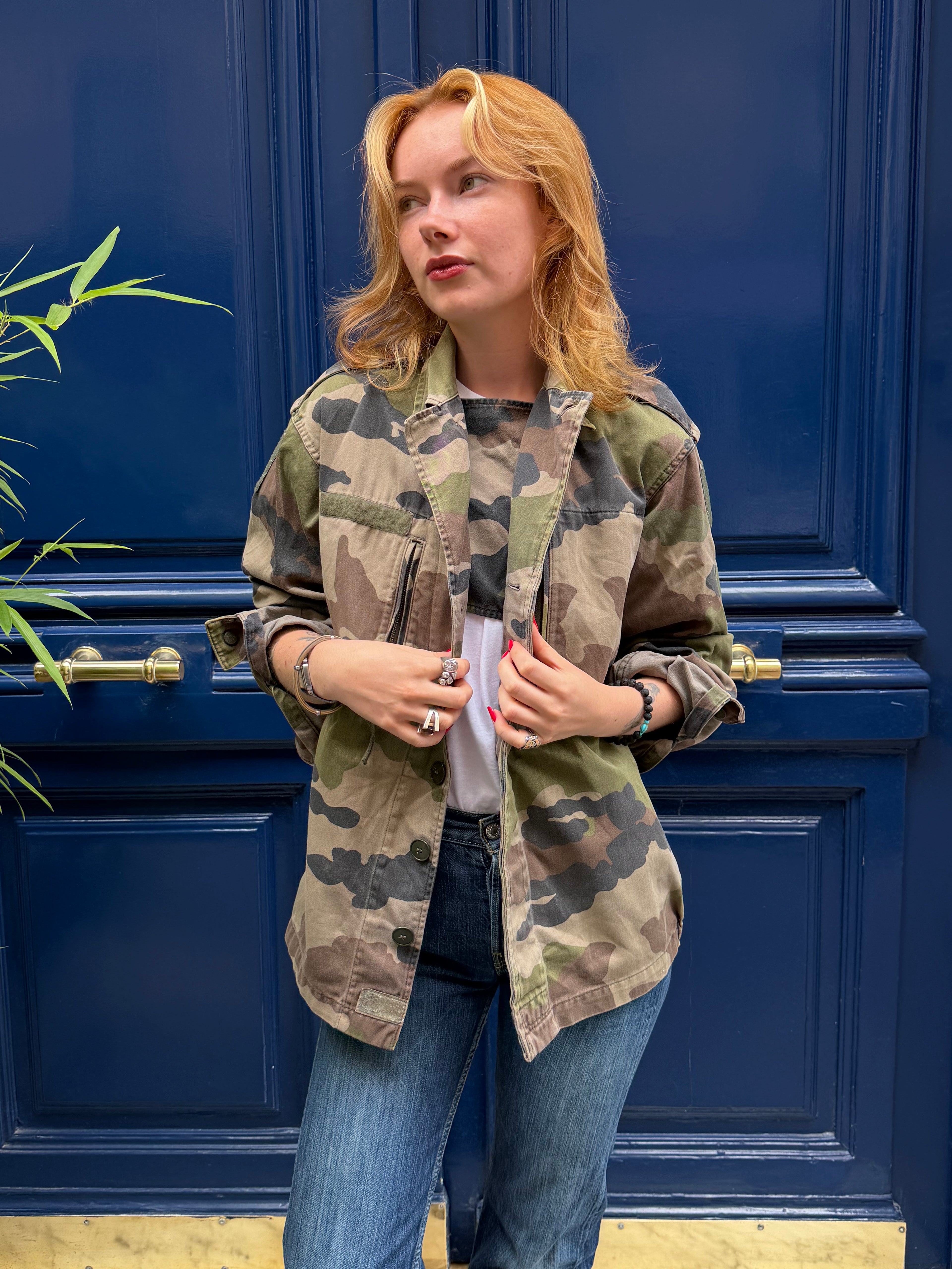 Veste militaire camouflage F2
