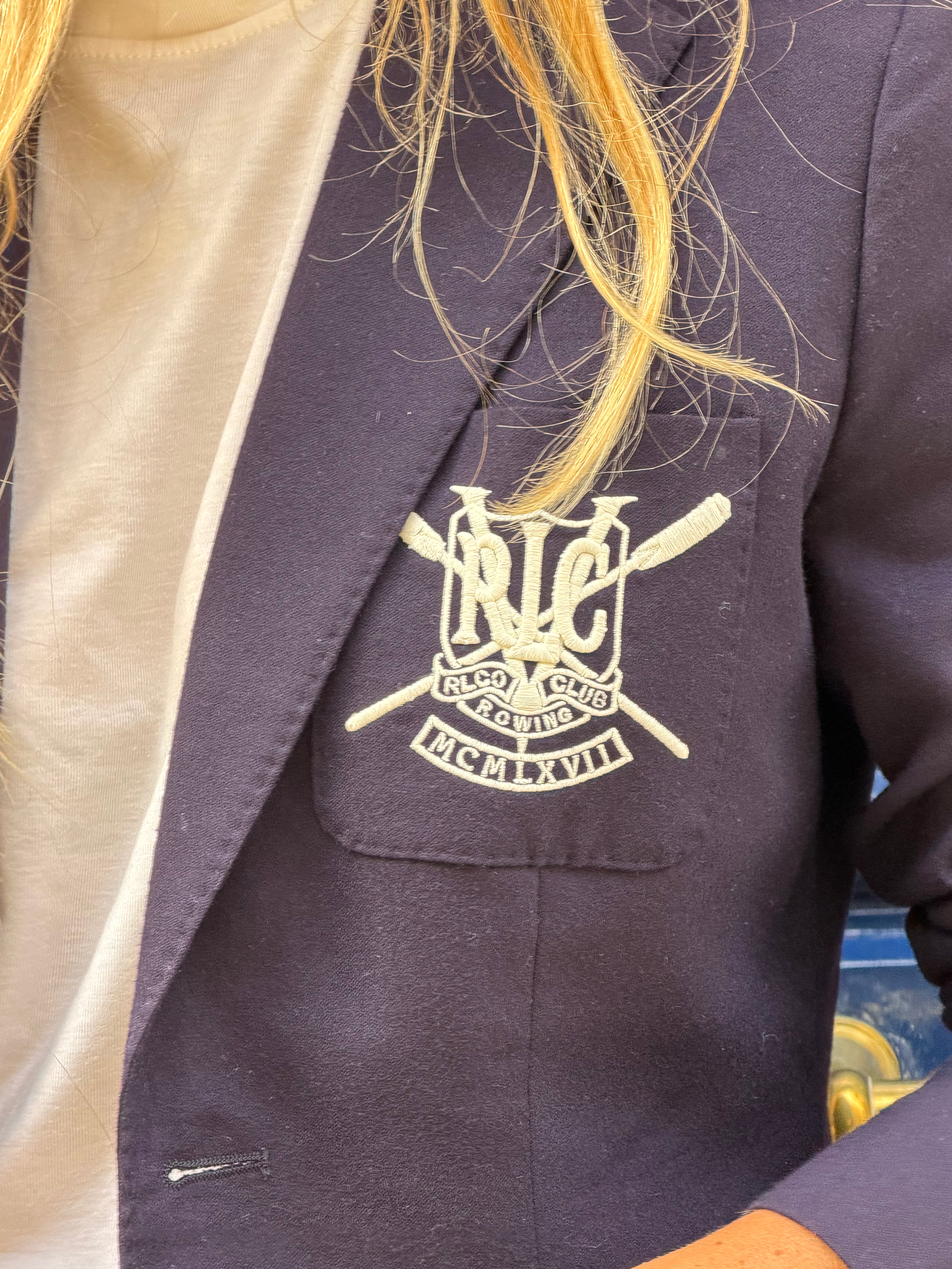 Blazer Ralph Lauren bleu marine