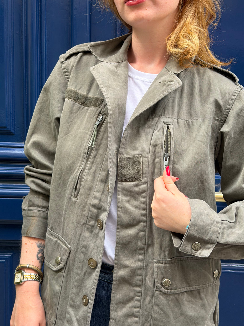 Veste militaire kaki F2