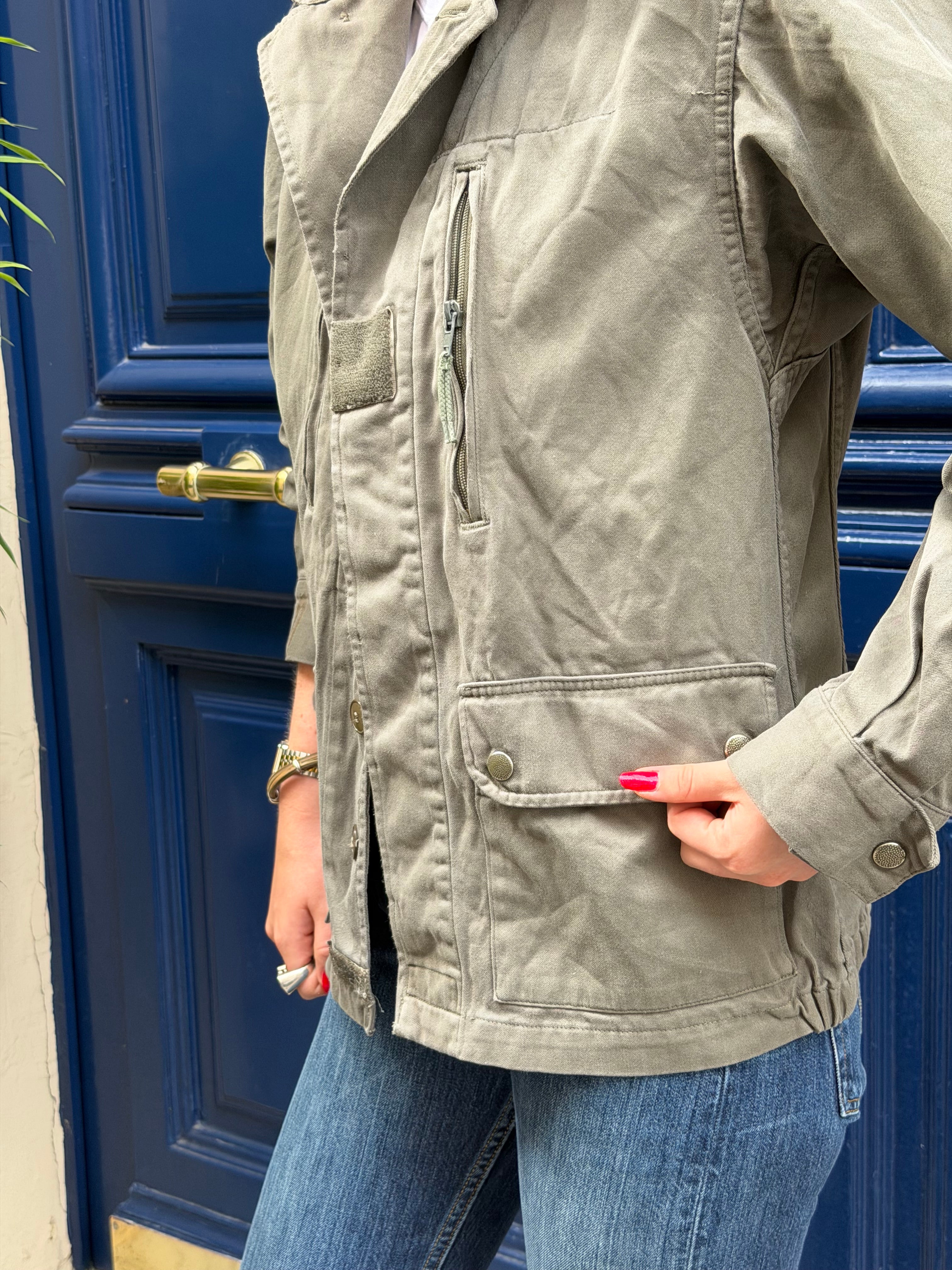 Veste militaire kaki F2