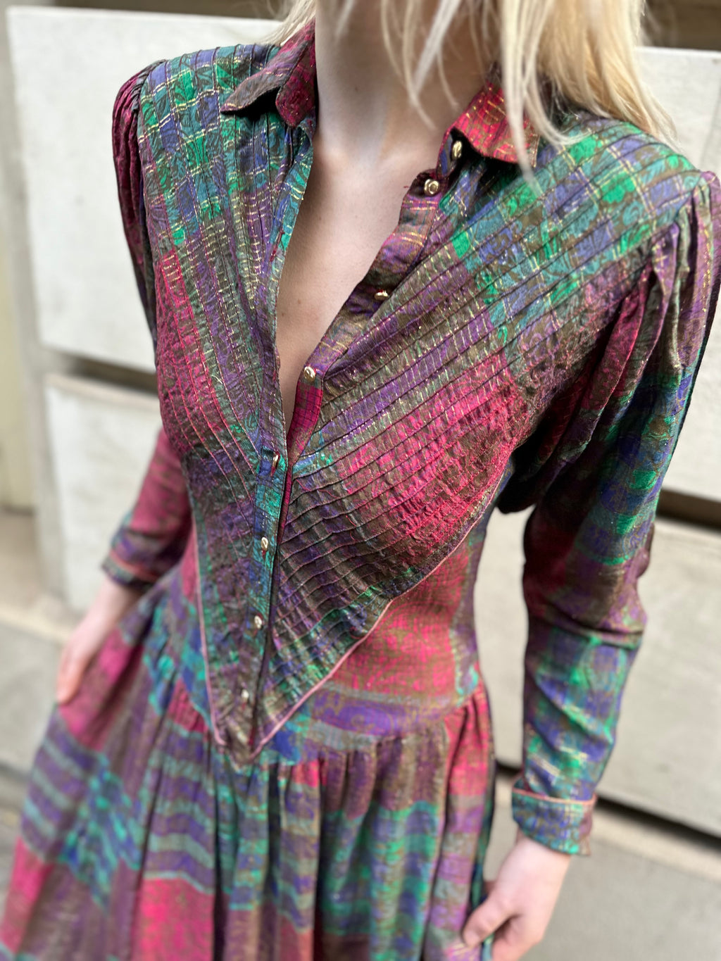 Robe longue 80's
