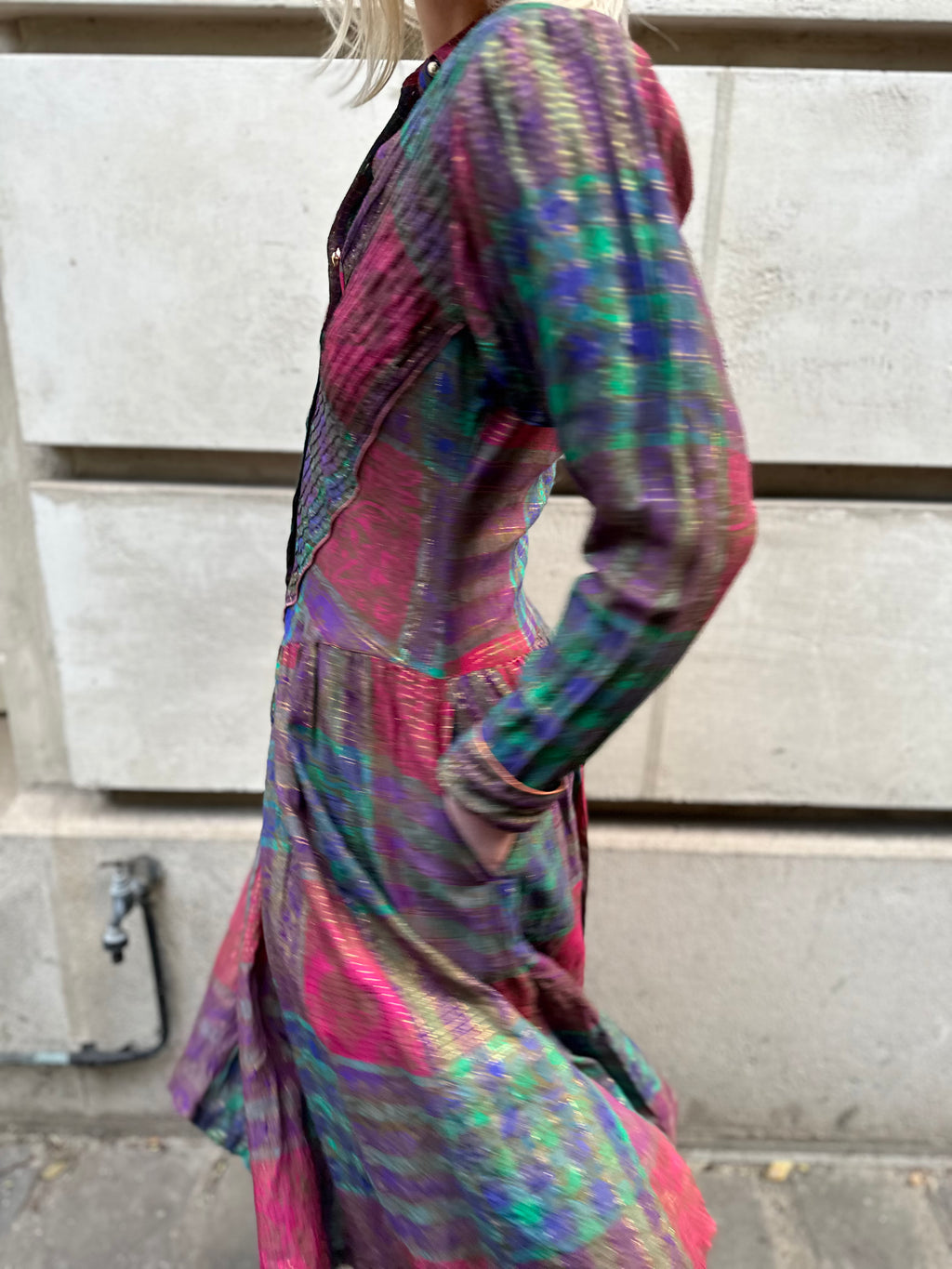 Robe longue 80's