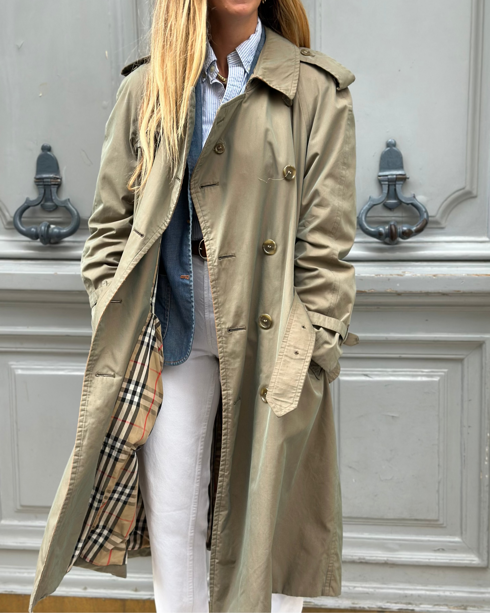 Trench Burberry kaki