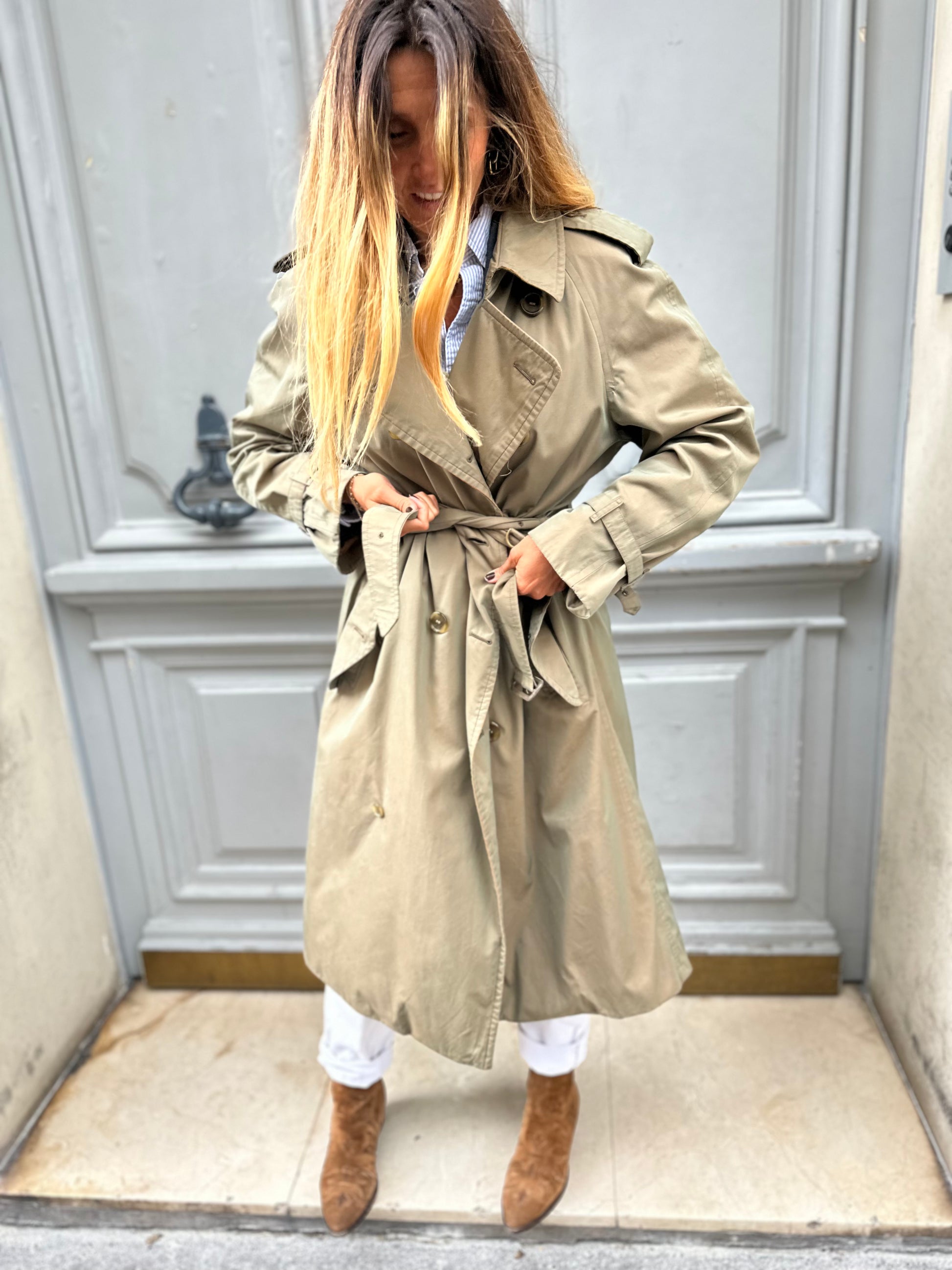 Trench Burberry kaki