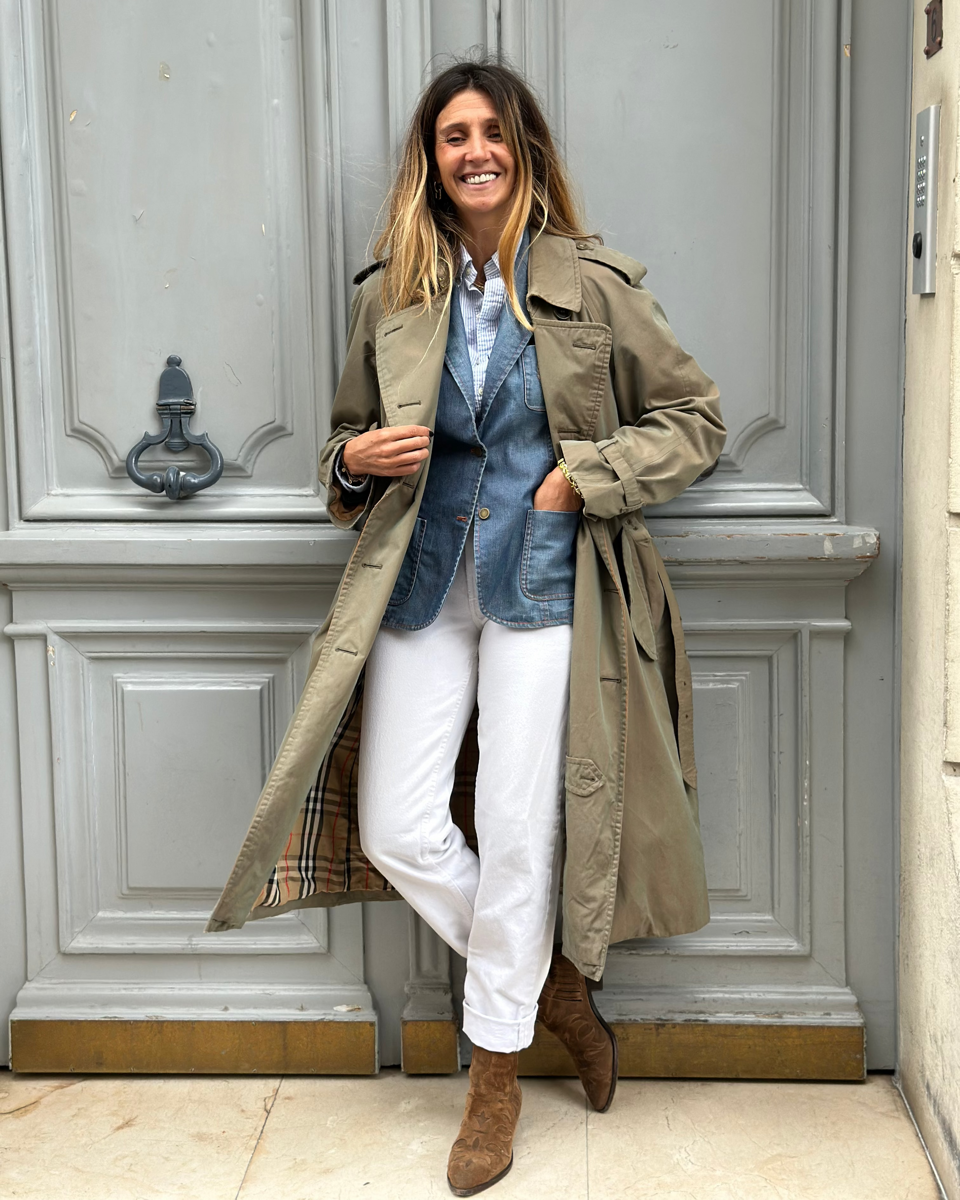 Trench Burberry kaki