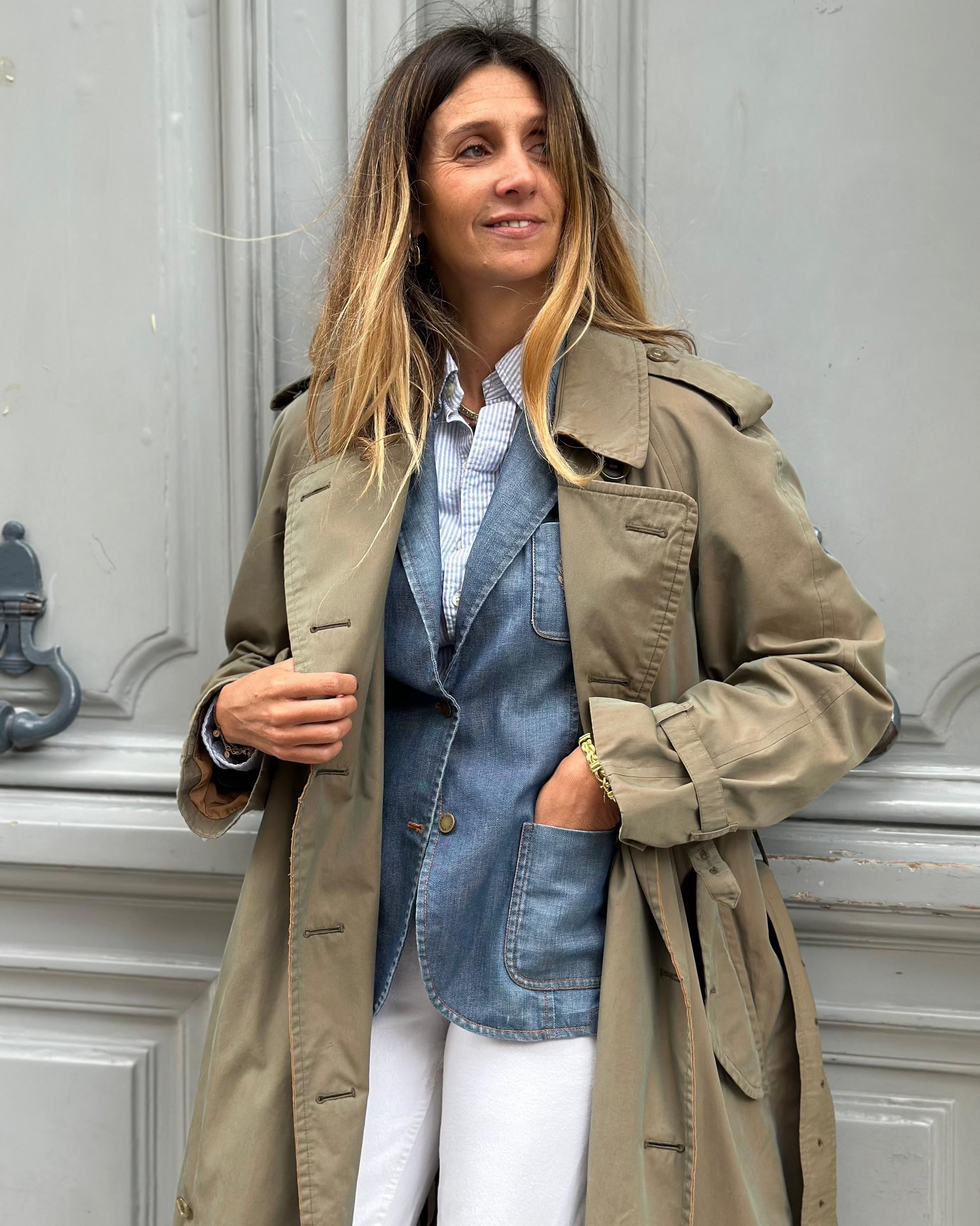 Trench Burberry kaki