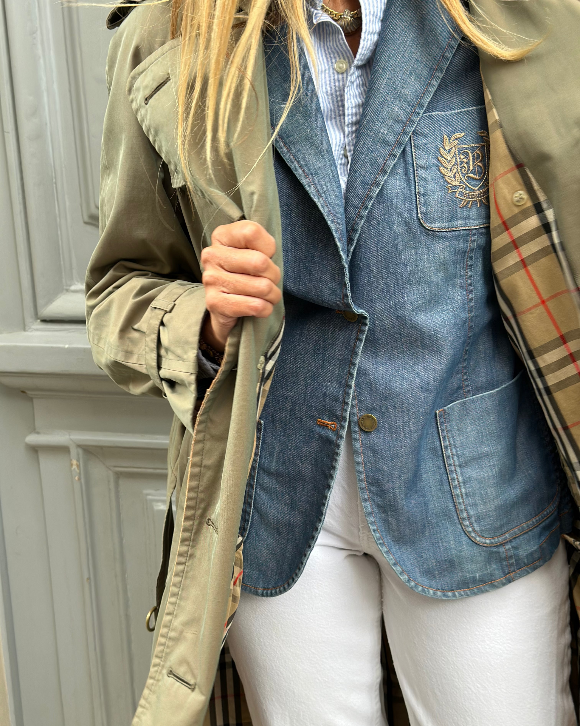 Trench Burberry kaki