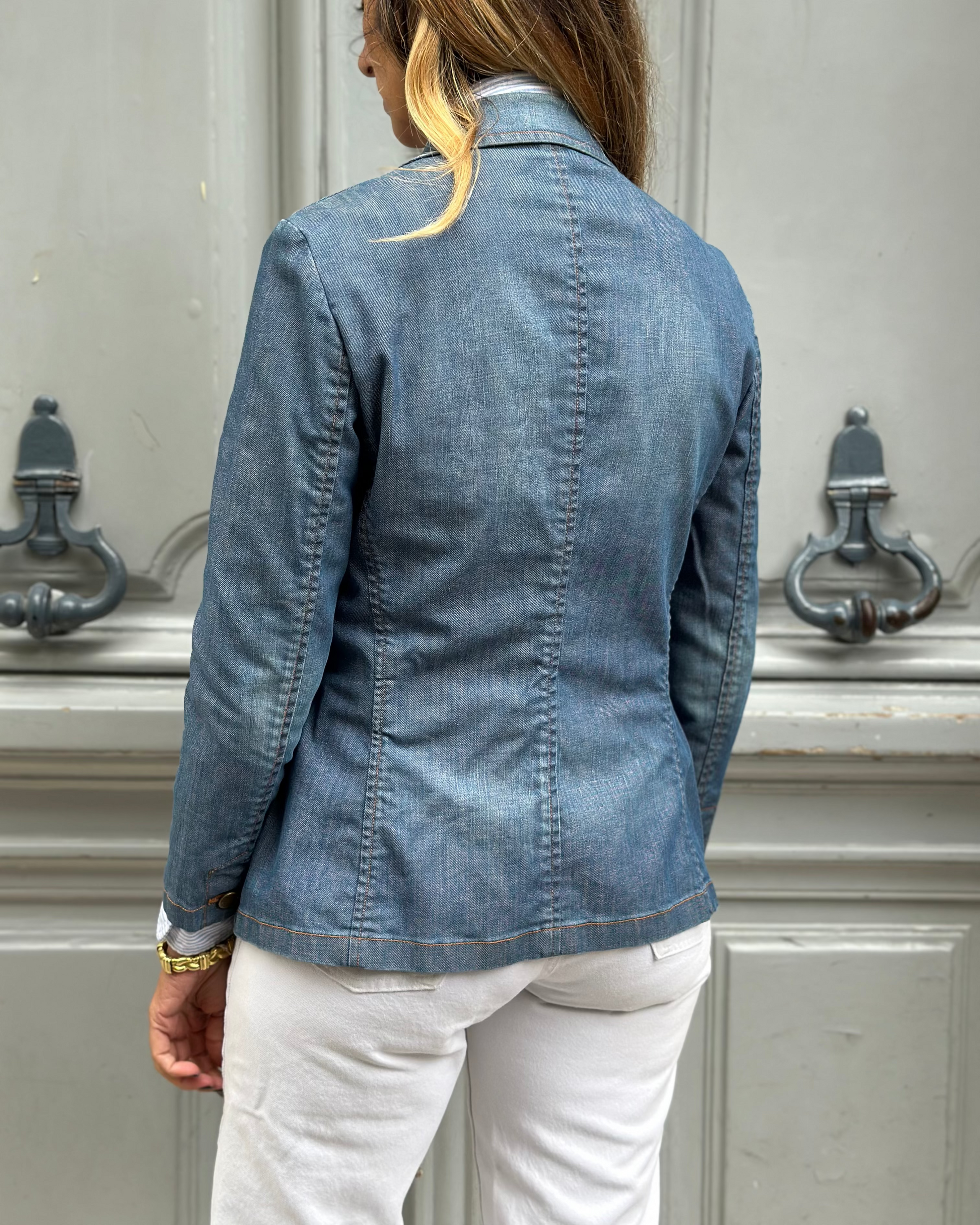 Blazer en jean Burberry