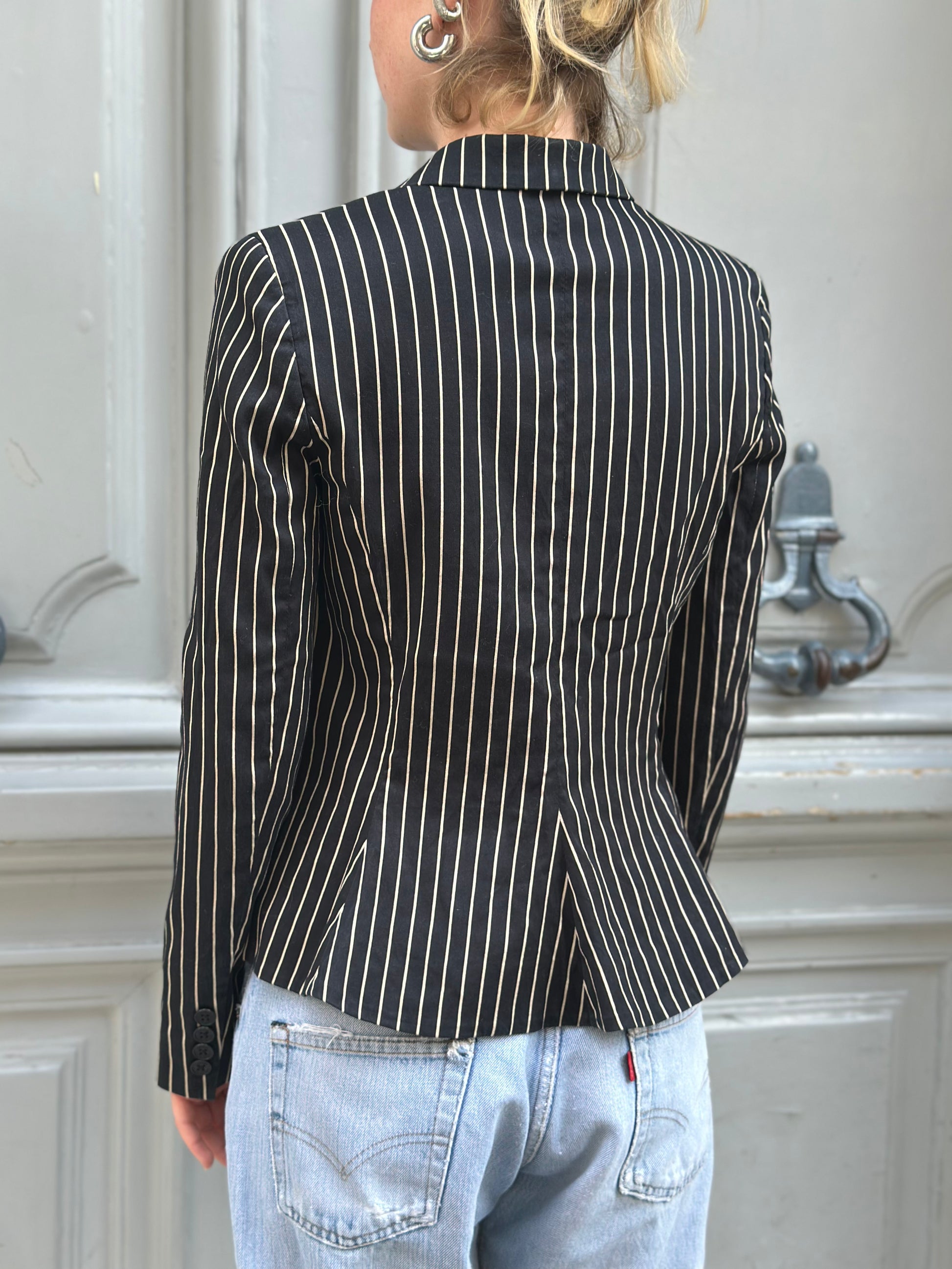Blazer à rayures Ralph Lauren