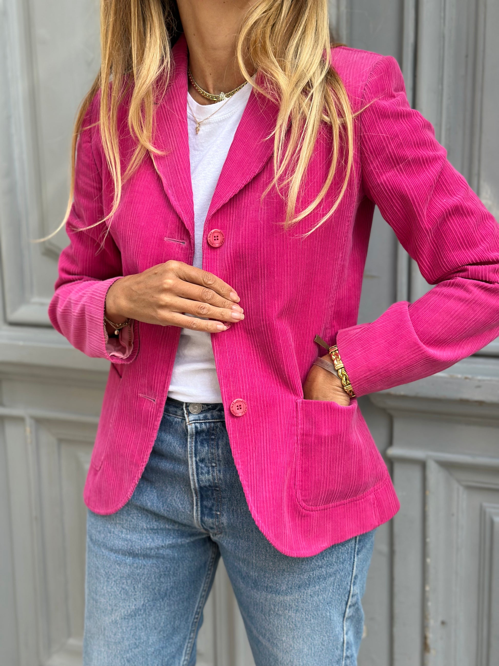 Blazer rose Eden Park