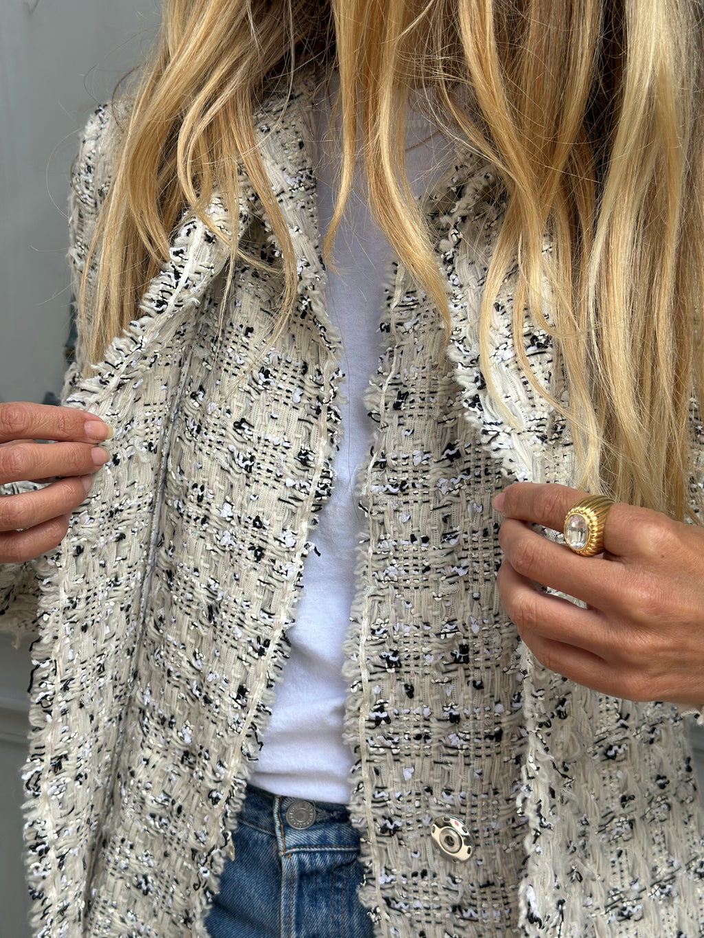 Veste en tweed Lanvin