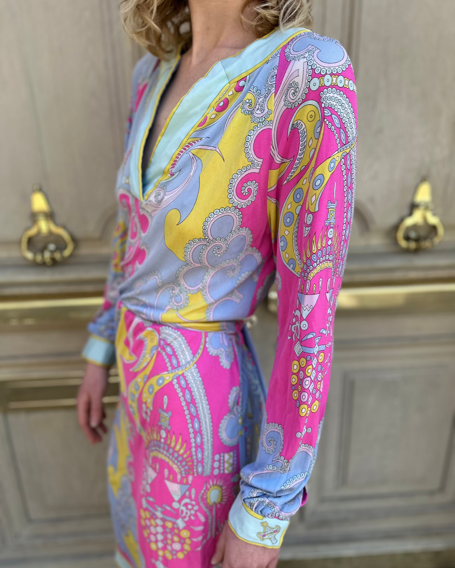 Robe colorée Pucci 60's