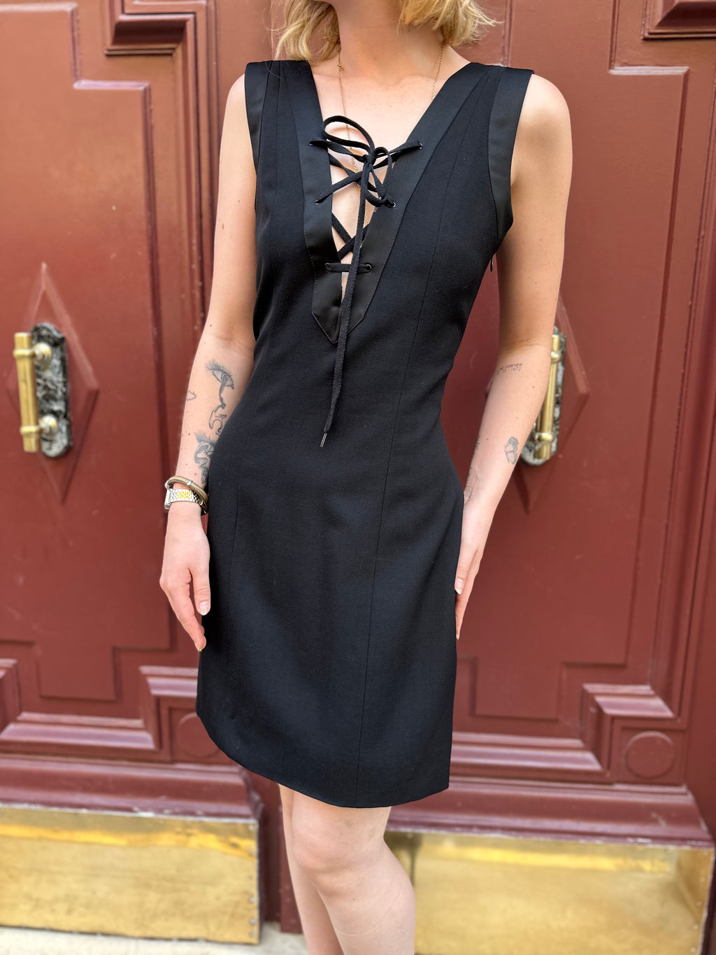 Robe noire YSL Rive Gauche