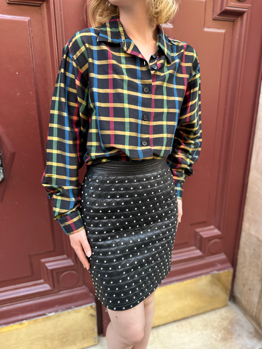 Chemisier Lanvin à carreaux
