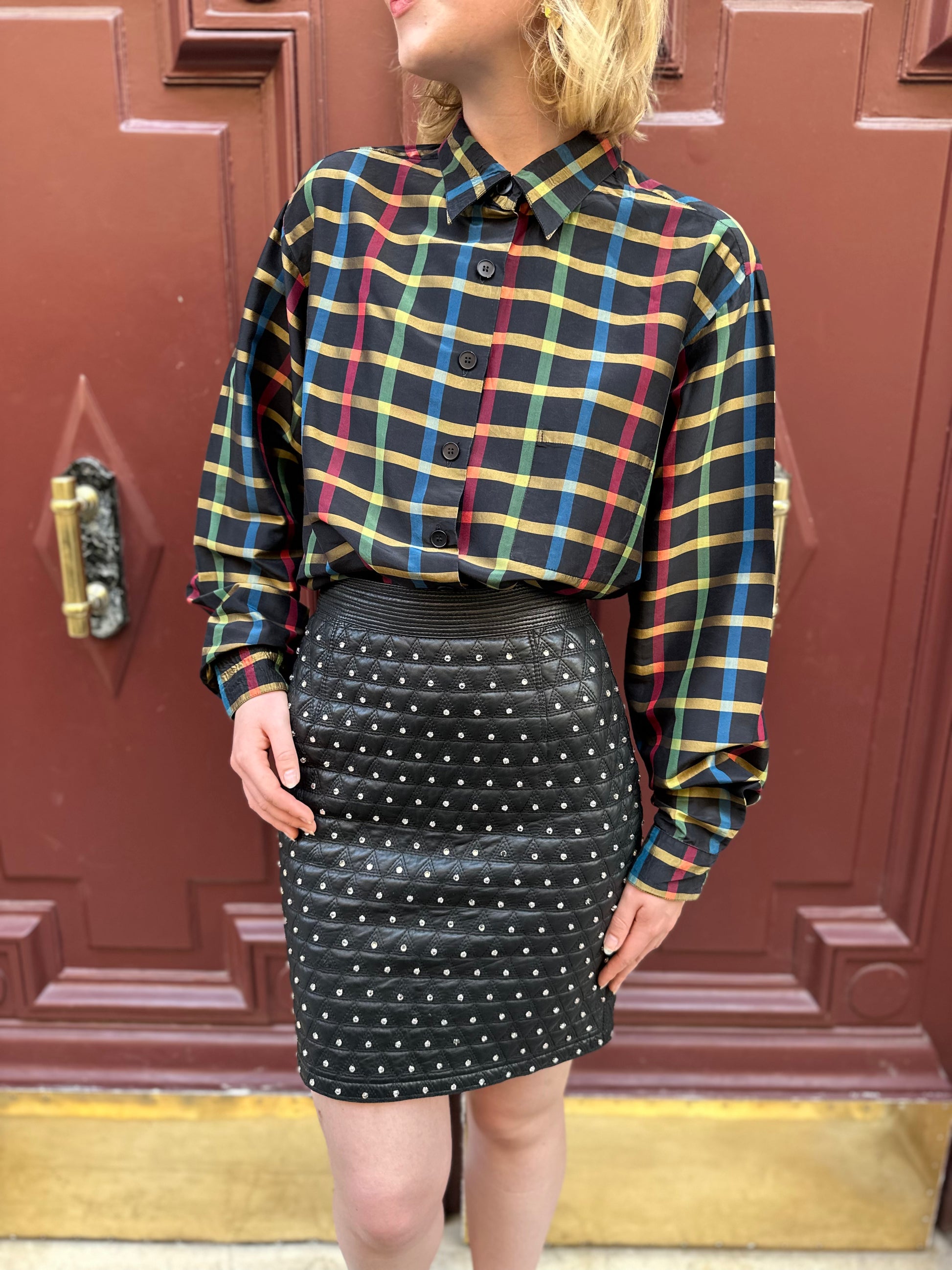 Chemisier Lanvin à carreaux