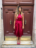 Robe rouge Prada
