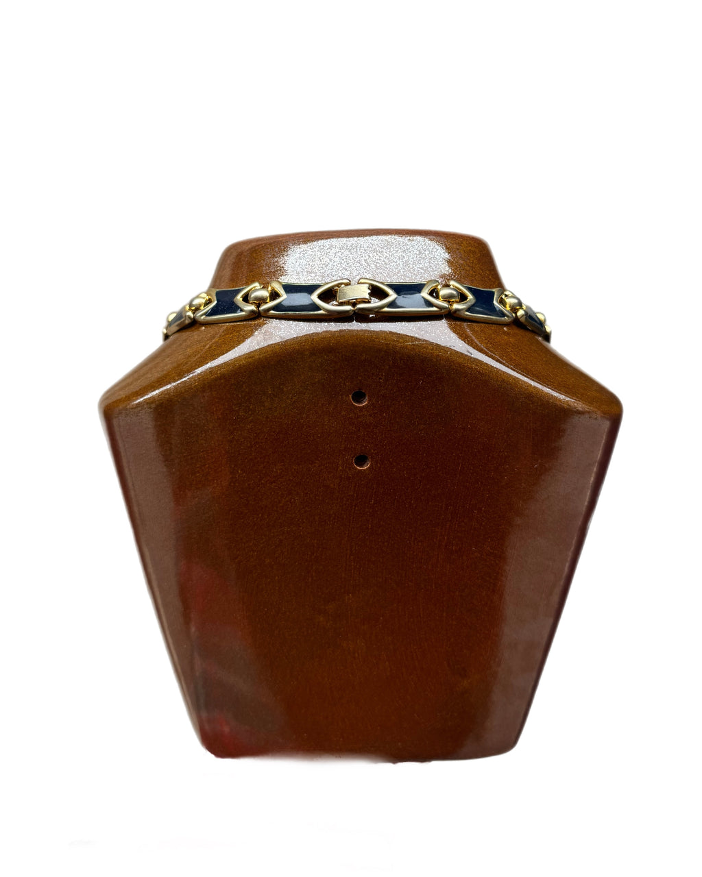 Collier marine en or Monet