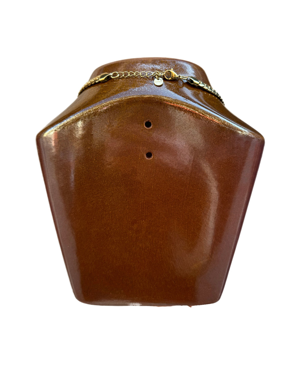 Collier doré avec un petit cœur