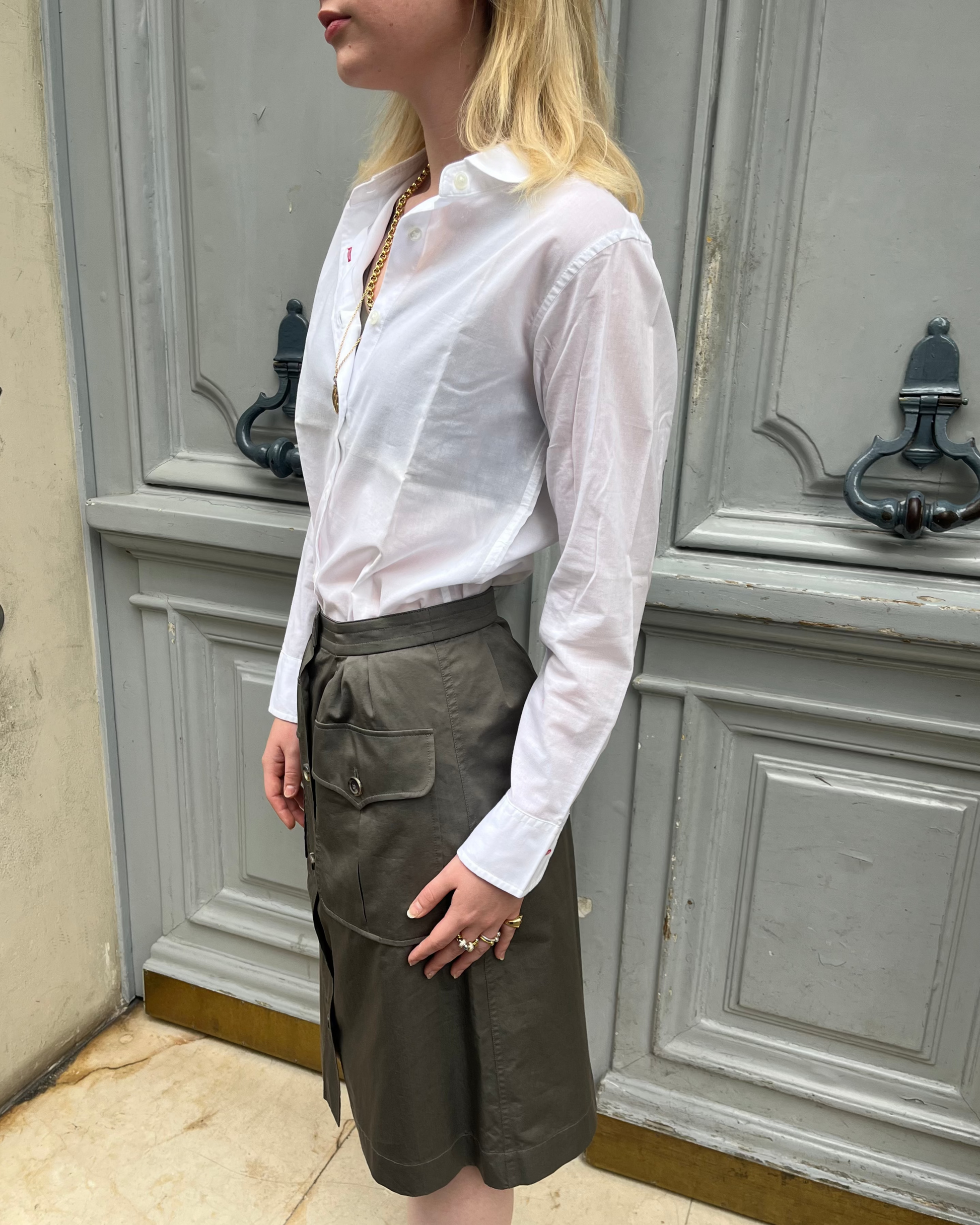 Jupe Saharienne YSL Rive Gauche