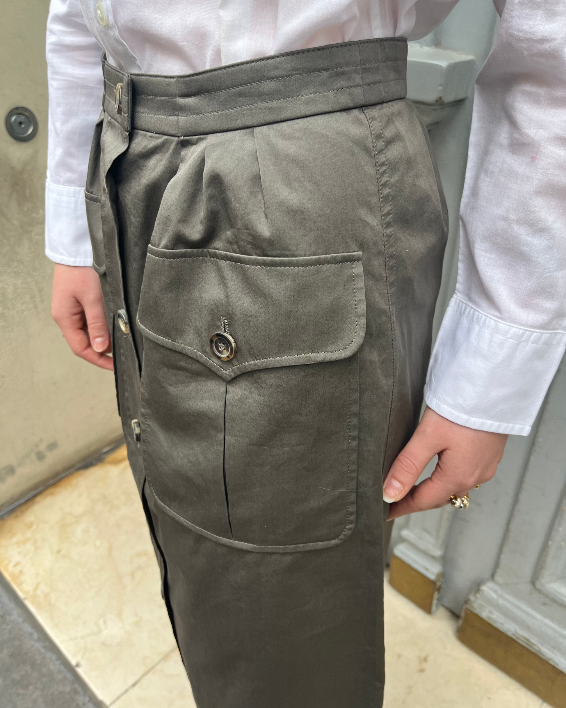 Jupe Saharienne YSL Rive Gauche