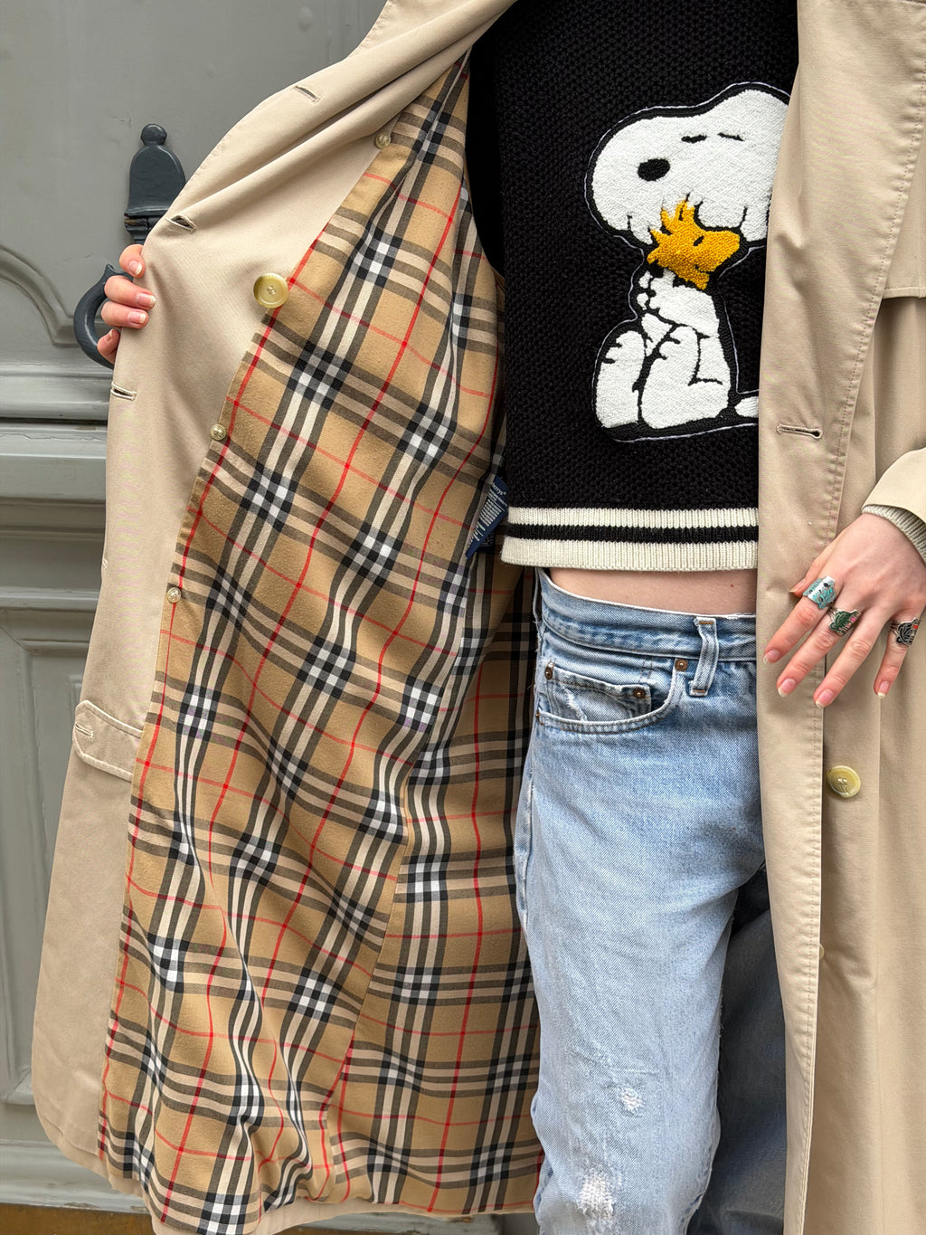 Trench Burberry beige