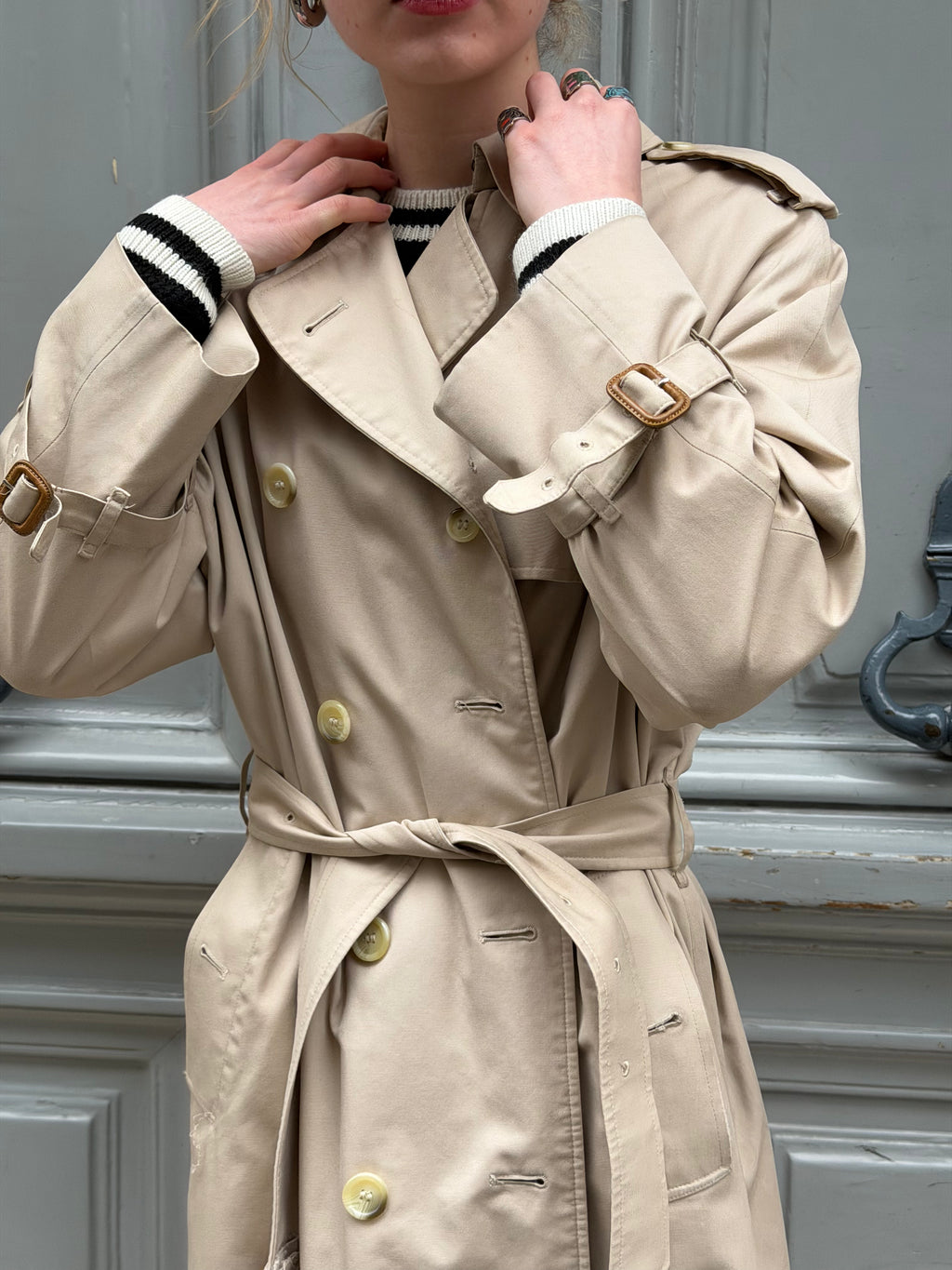 Trench Burberry beige