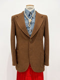 Veste en laine marron