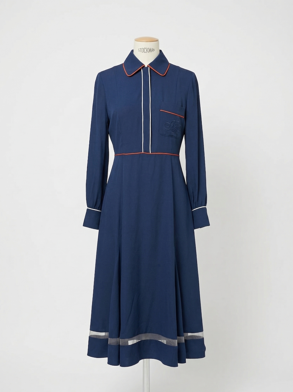 Robe en soie Fendi